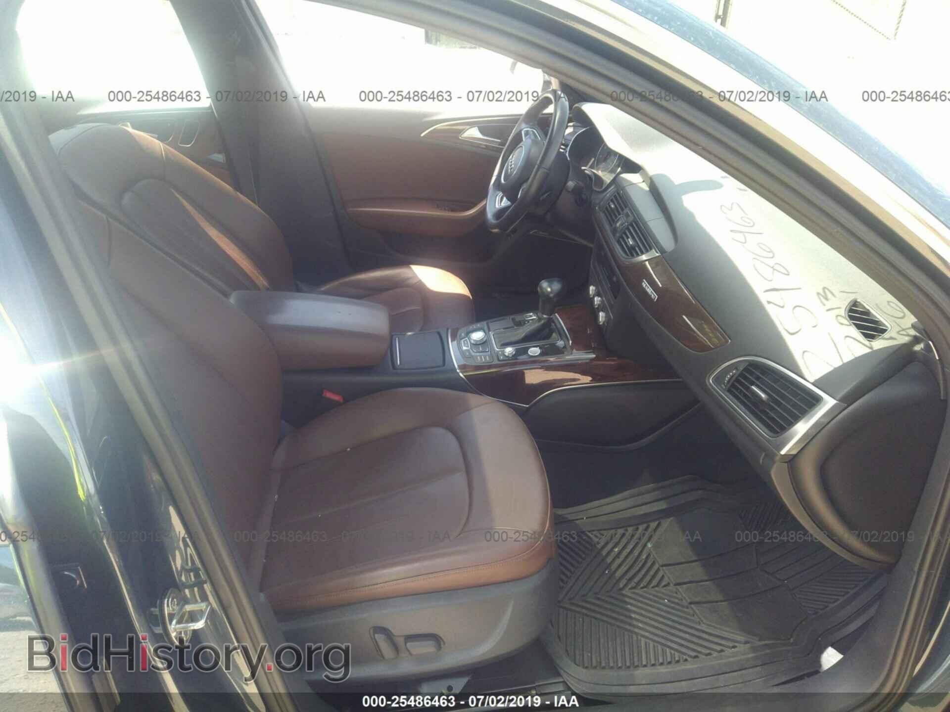 2013 AUDI A6 - VIN: WAUGFAFC3DN086964 - Фото 5