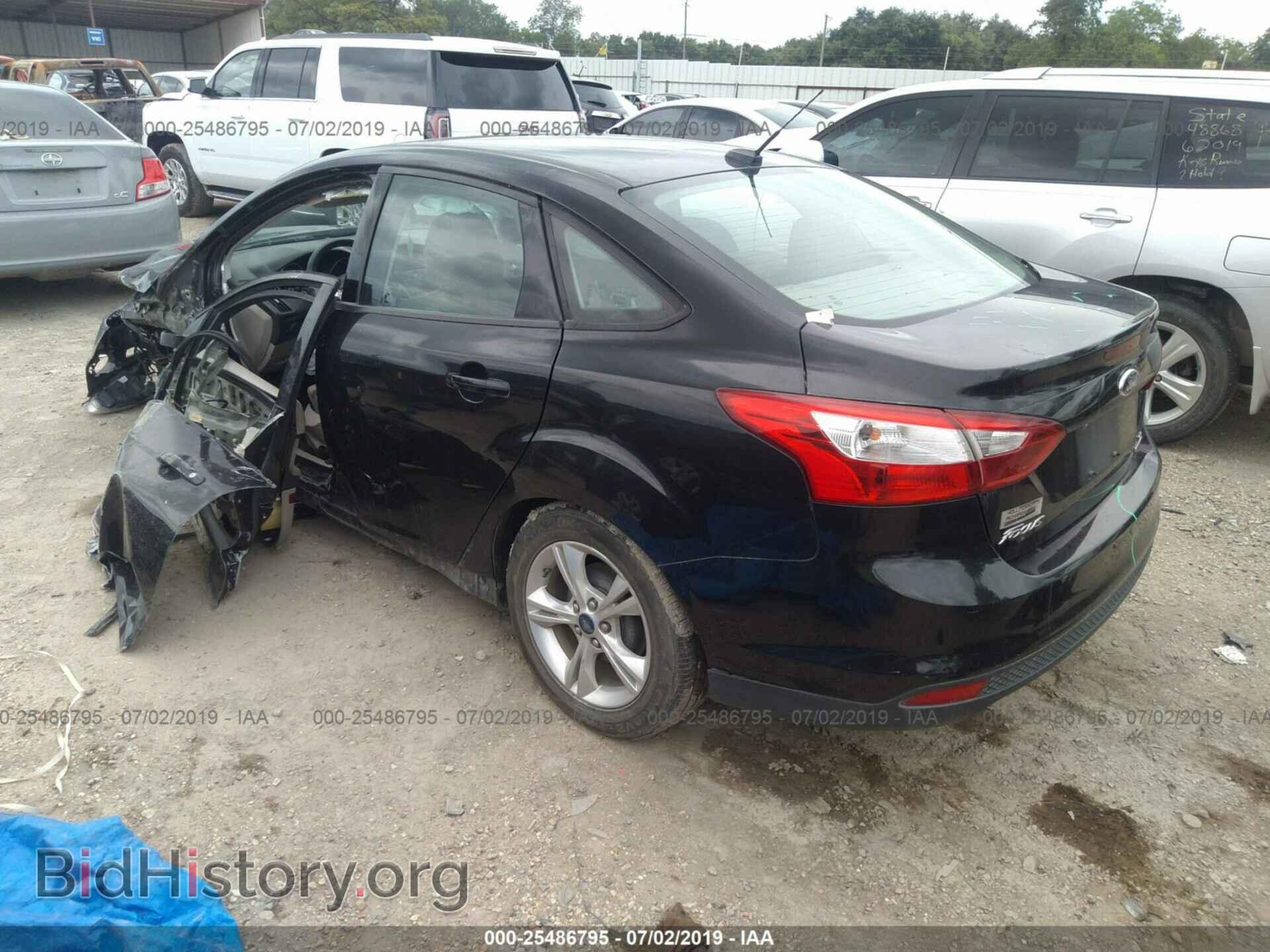 2013 FORD FOCUS - VIN: 1FADP3F27DL300054 - Фото 3
