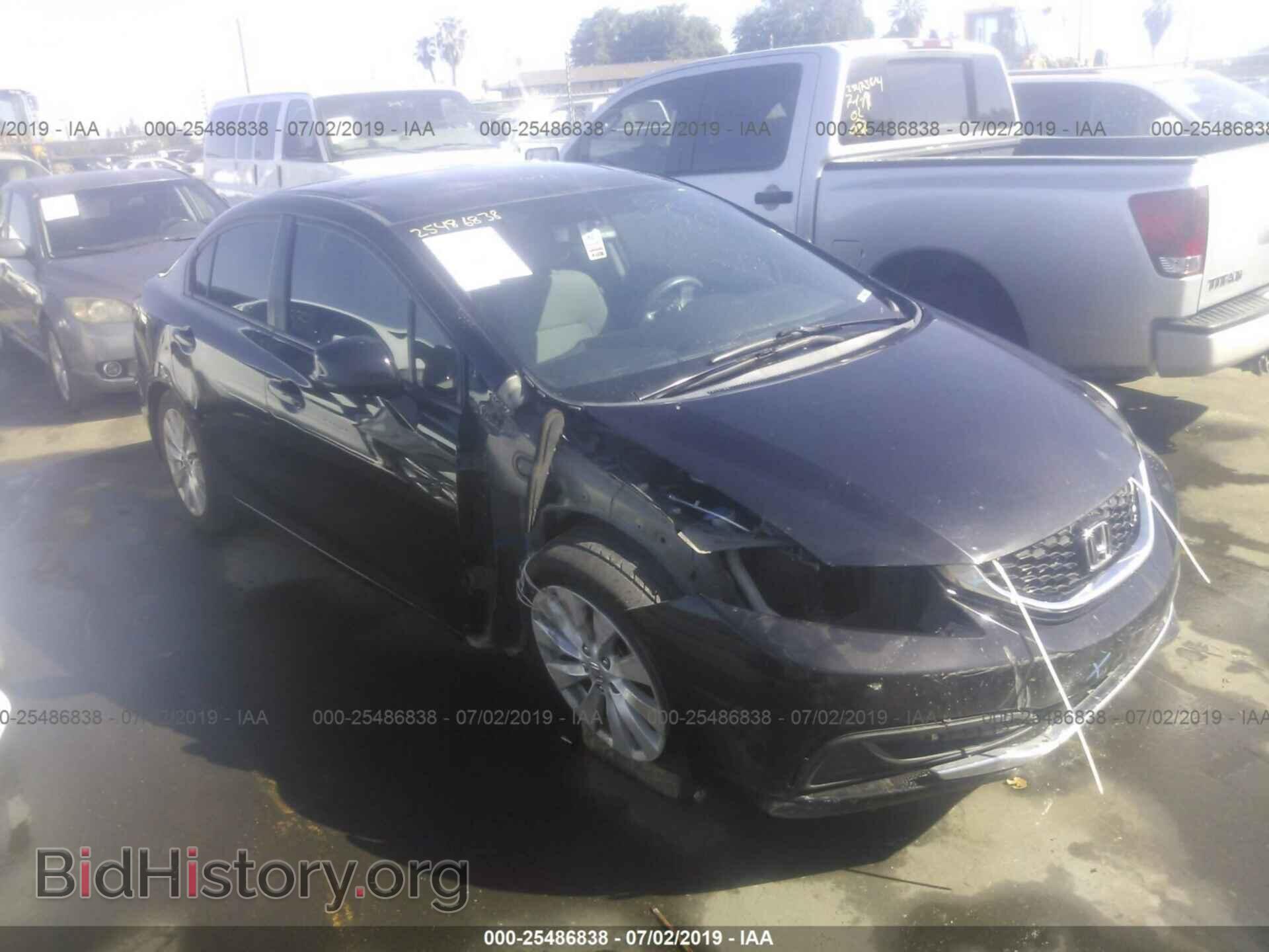 Фотография 2HGFB2F82DH545228 - HONDA CIVIC 2013