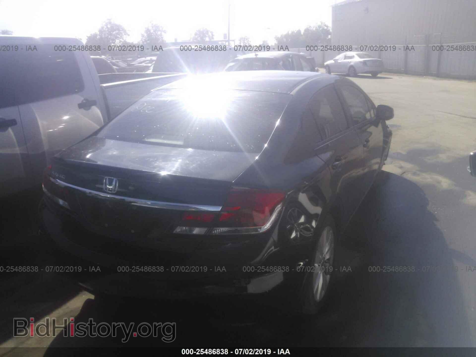 2013 HONDA CIVIC - VIN: 2HGFB2F82DH545228 - Фото 4
