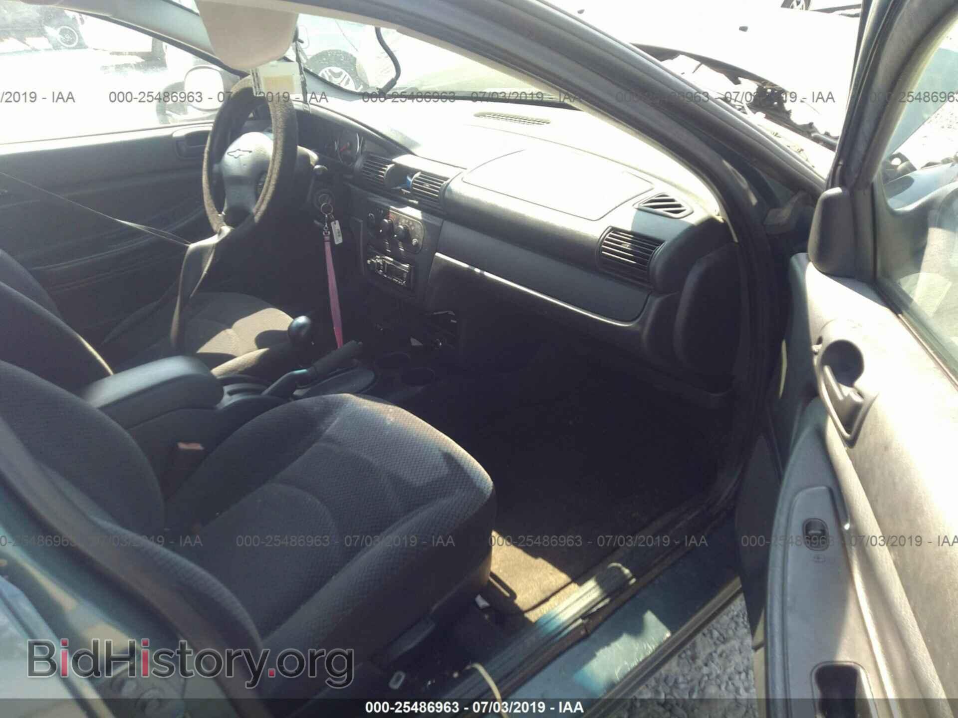 2006 CHRYSLER SEBRING - VIN: 1C3EL46X26N177593 - Фото 5