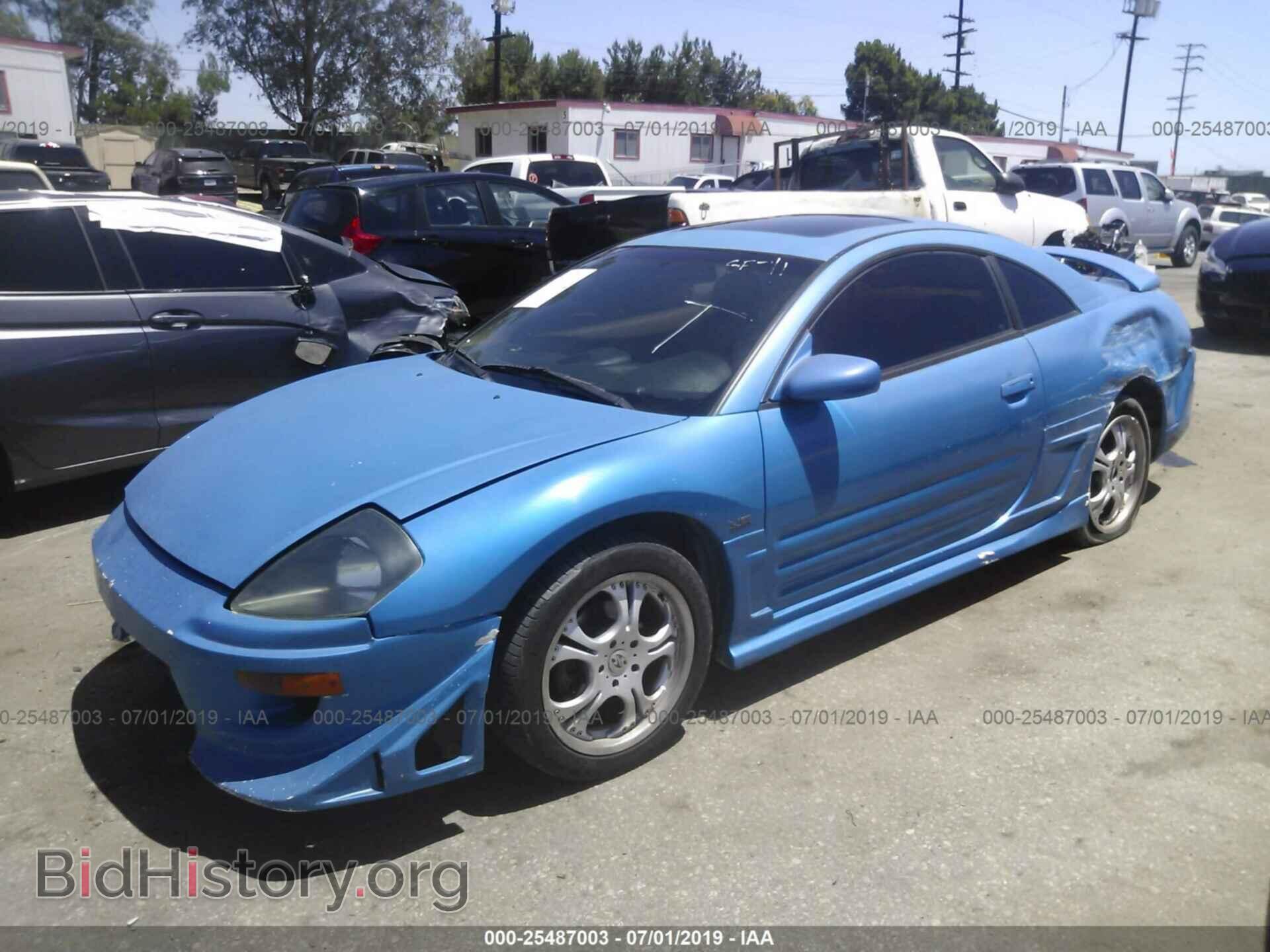2002 MITSUBISHI ECLIPSE - VIN: 4A3AC84H92E081108 - Photo 2