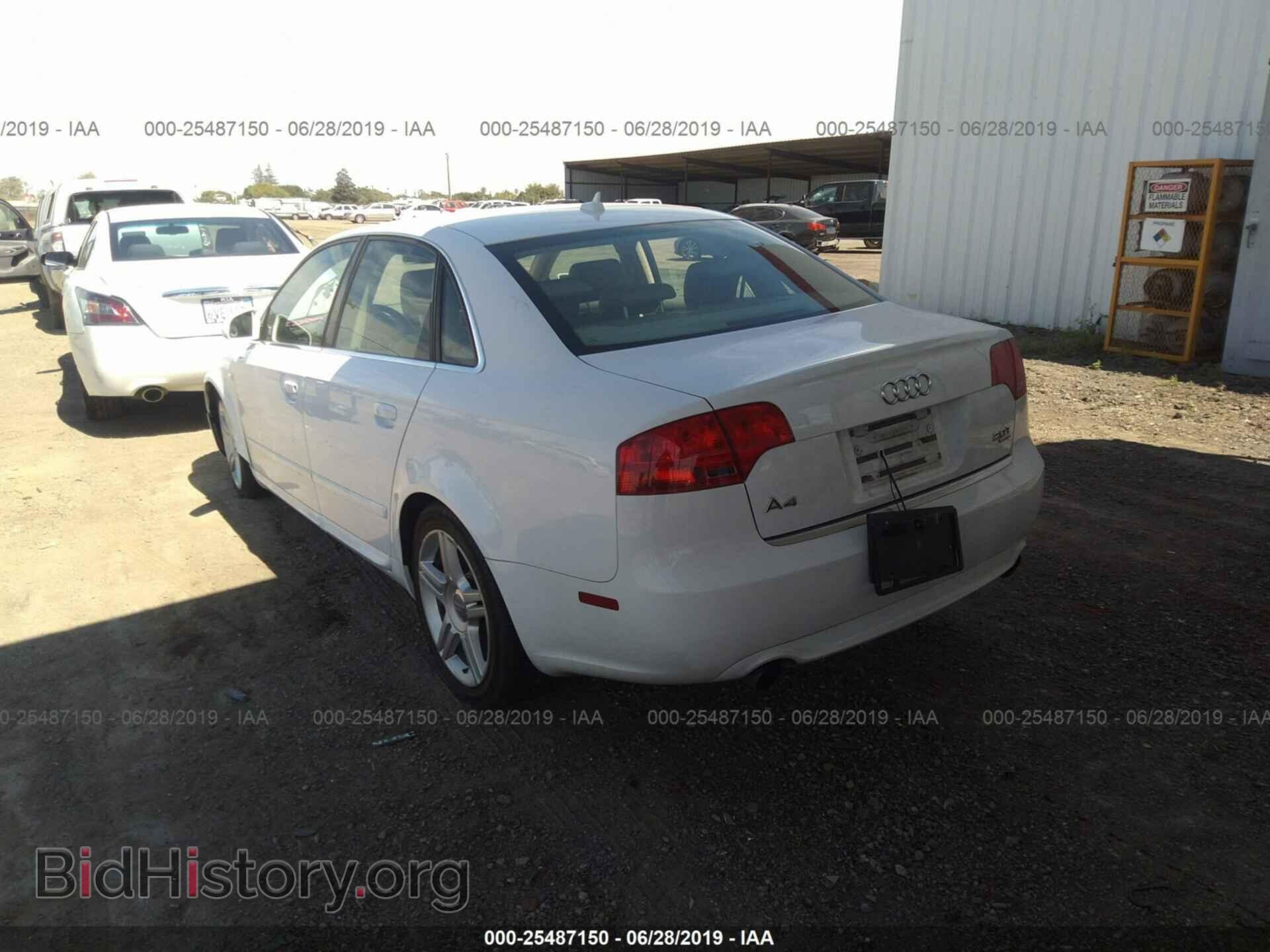 2008 AUDI A4 - VIN: WAUDF78E18A100720 - Фото 3