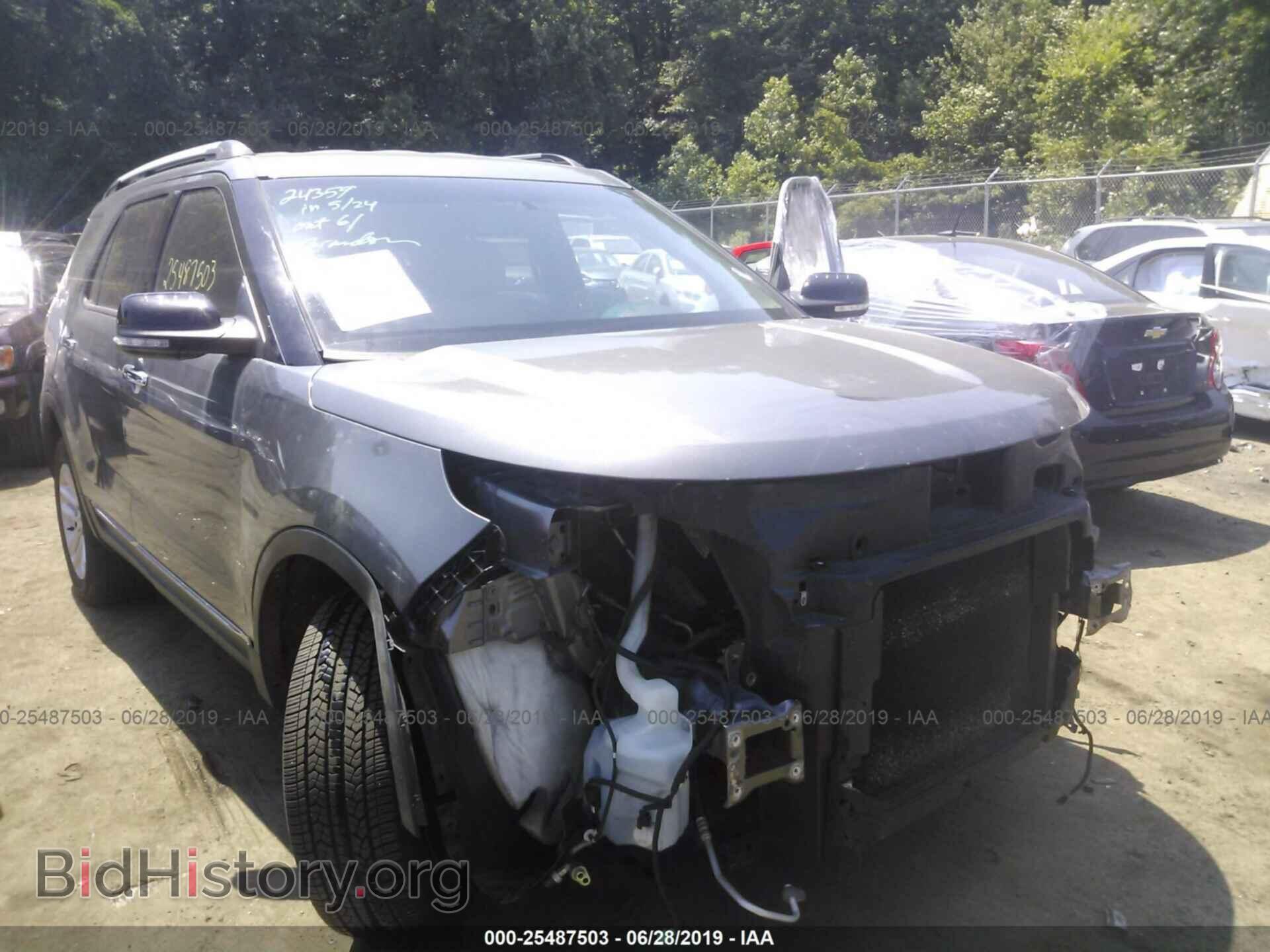 Photo 1FM5K8D85DGC37445 - FORD EXPLORER 2013