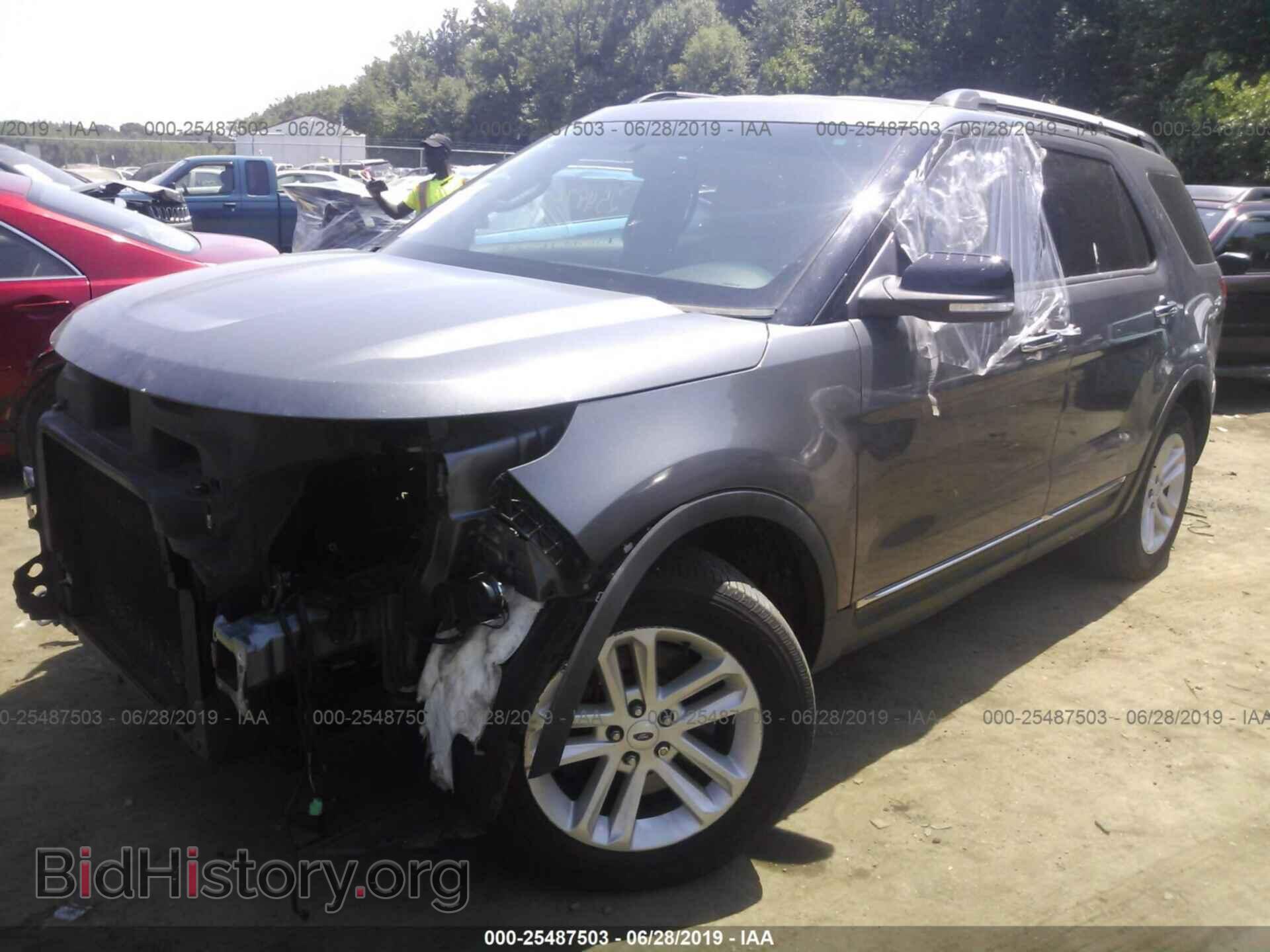 2013 FORD EXPLORER - VIN: 1FM5K8D85DGC37445 - Фото 2