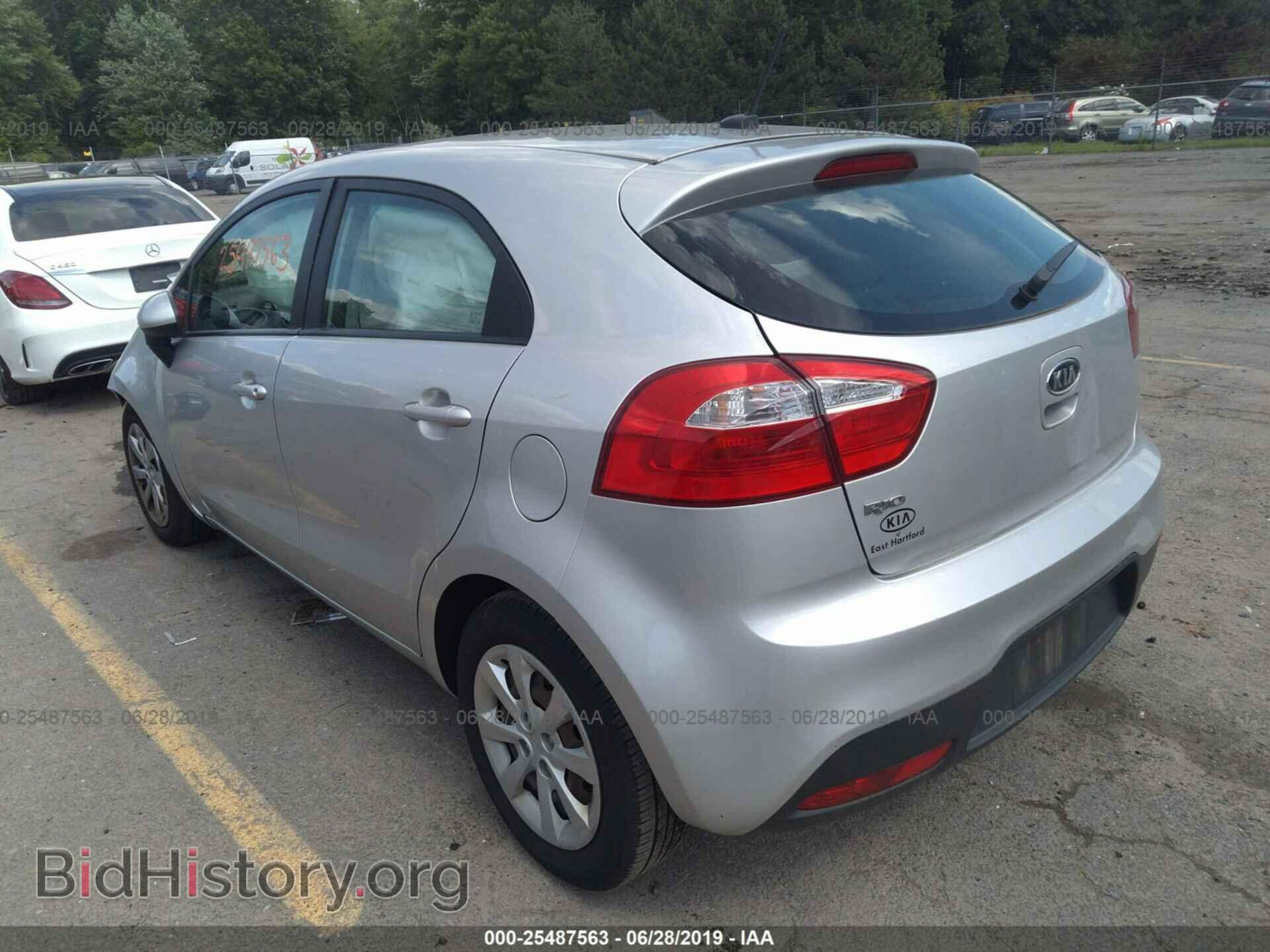 2012 KIA RIO - VIN: KNADM5A39C6015199 - Фото 3