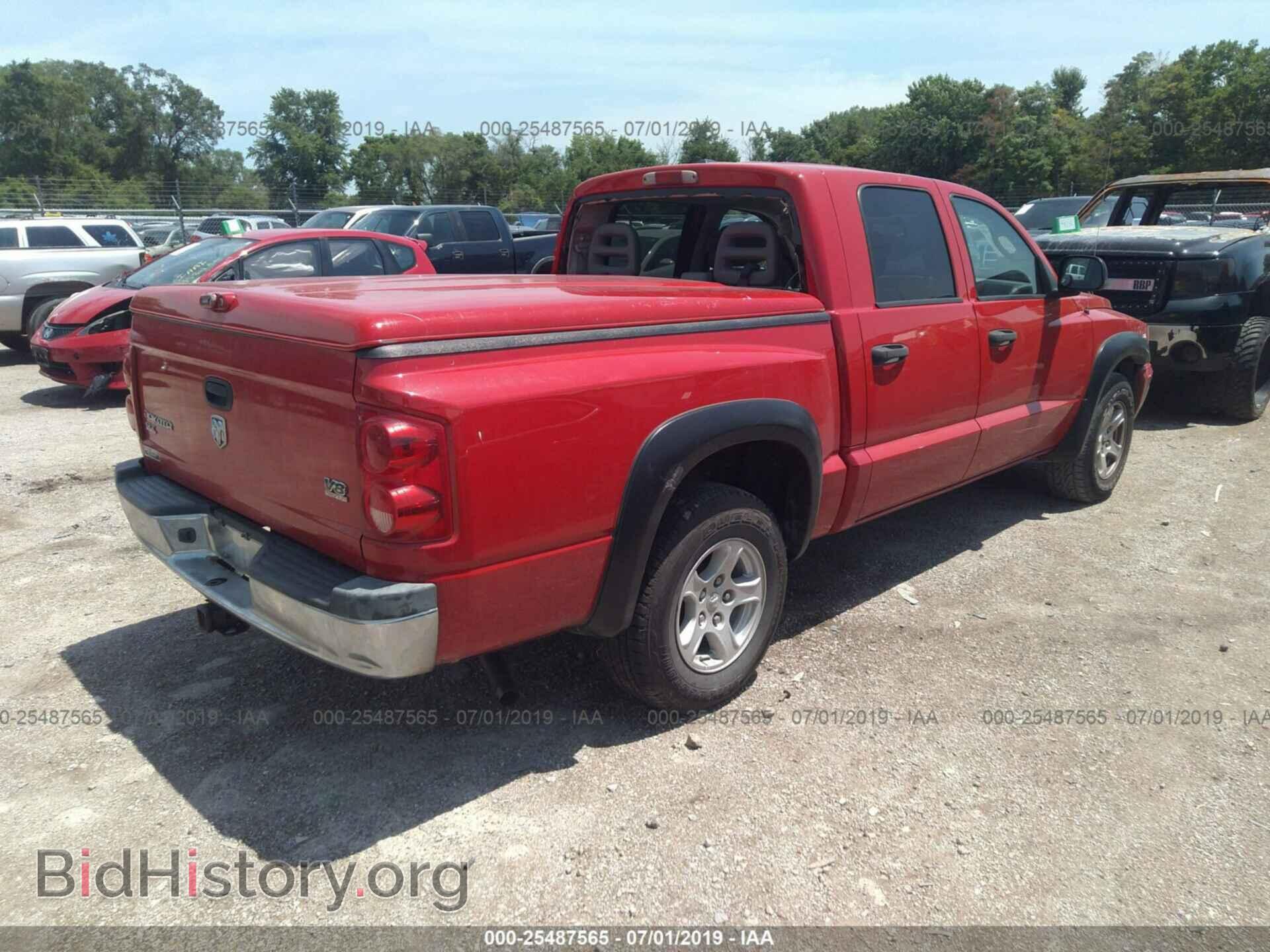2006 DODGE DAKOTA - VIN: 1D7HE48N96S562560 - Фото 4