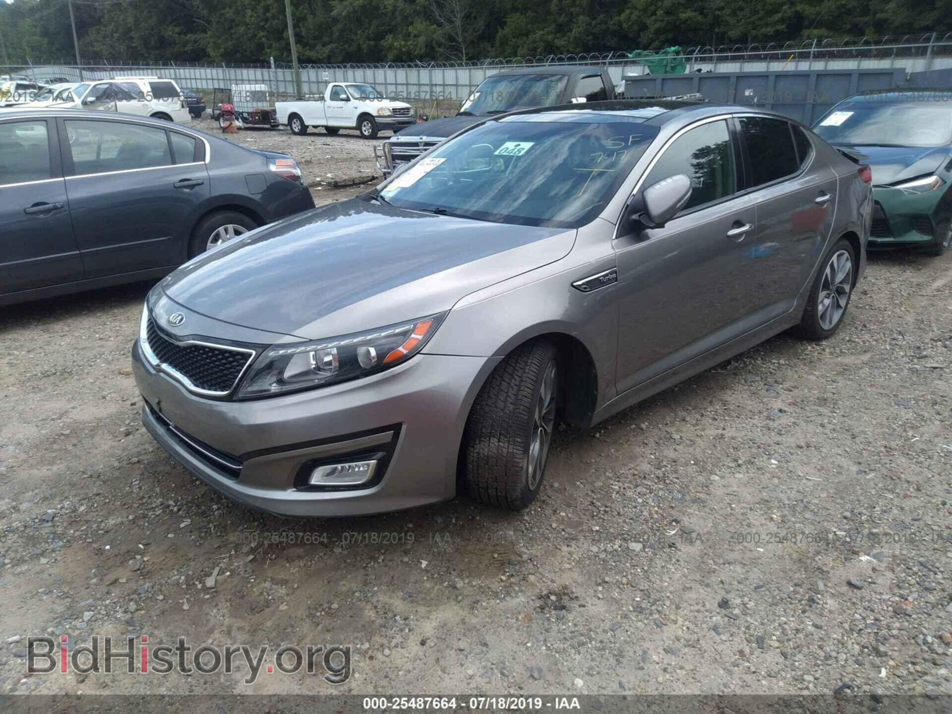 2014 KIA OPTIMA - VIN: 5XXGR4A65EG264741 - Фото 2