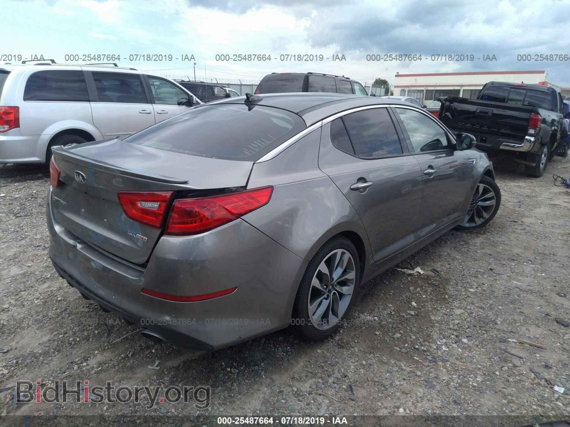 2014 KIA OPTIMA - VIN: 5XXGR4A65EG264741 - Фото 4