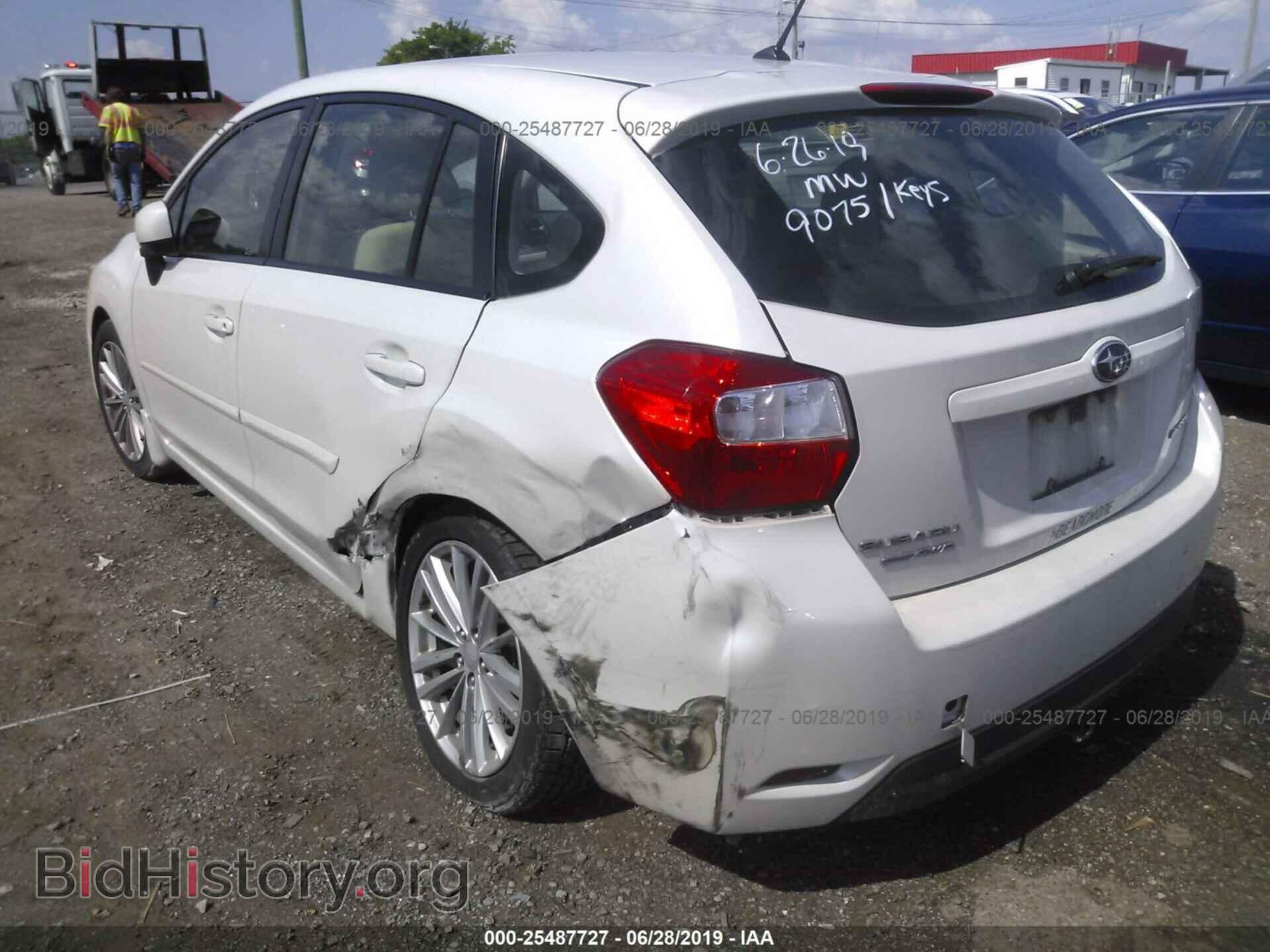2012 SUBARU IMPREZA - VIN: JF1GPAD65CH229705 - Фото 3