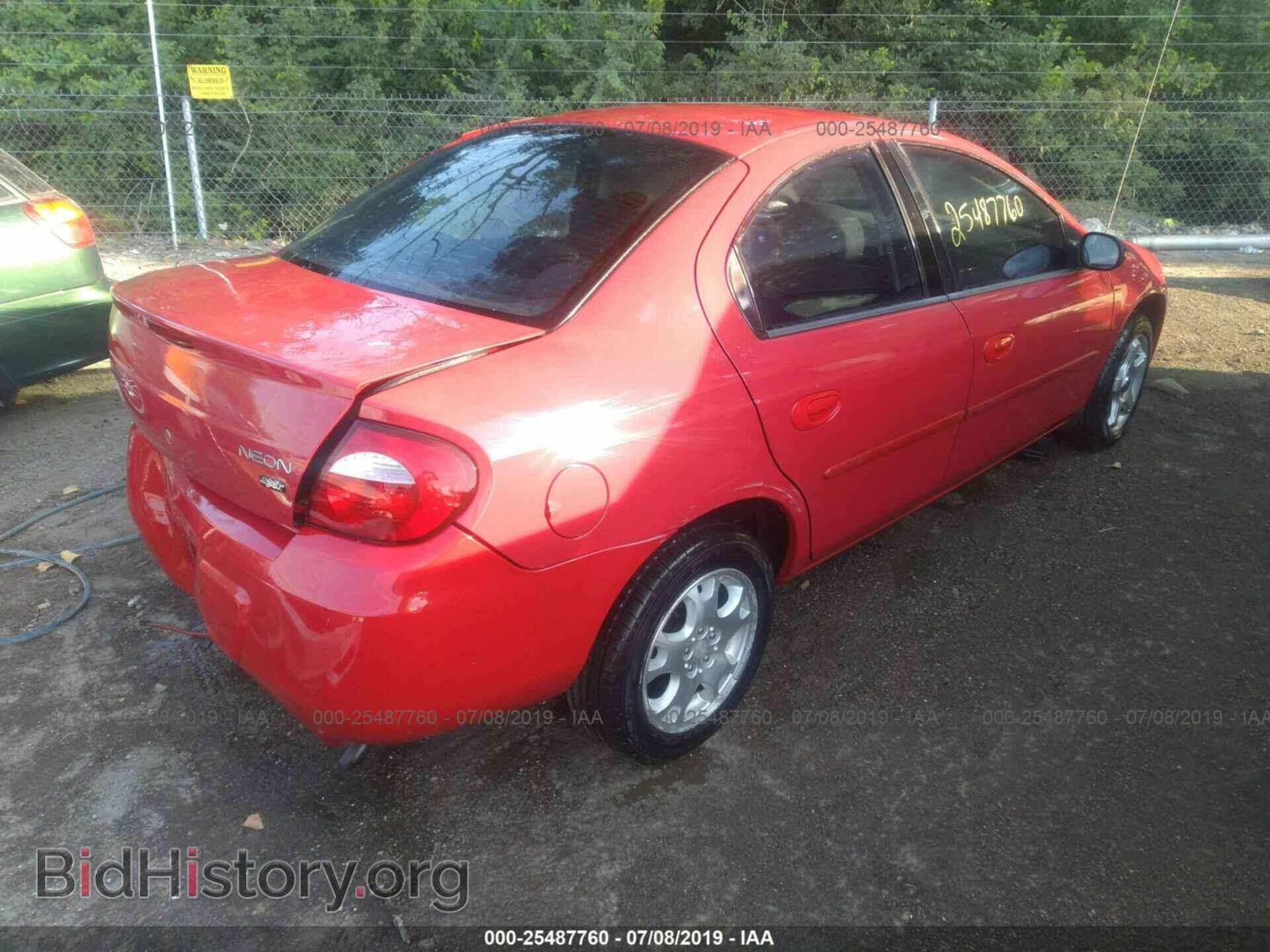 2005 DODGE NEON - VIN: 1B3ES56C15D239170 - Фото 4