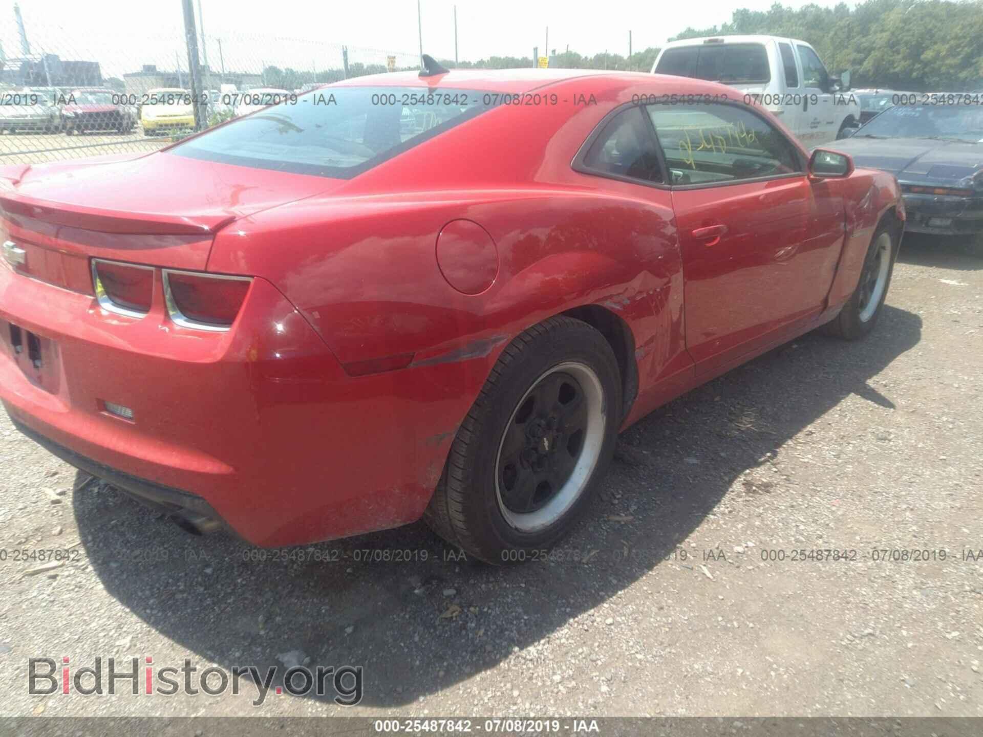 2012 CHEVROLET CAMARO - VIN: 2G1FA1E33C9159355 - Photo 4
