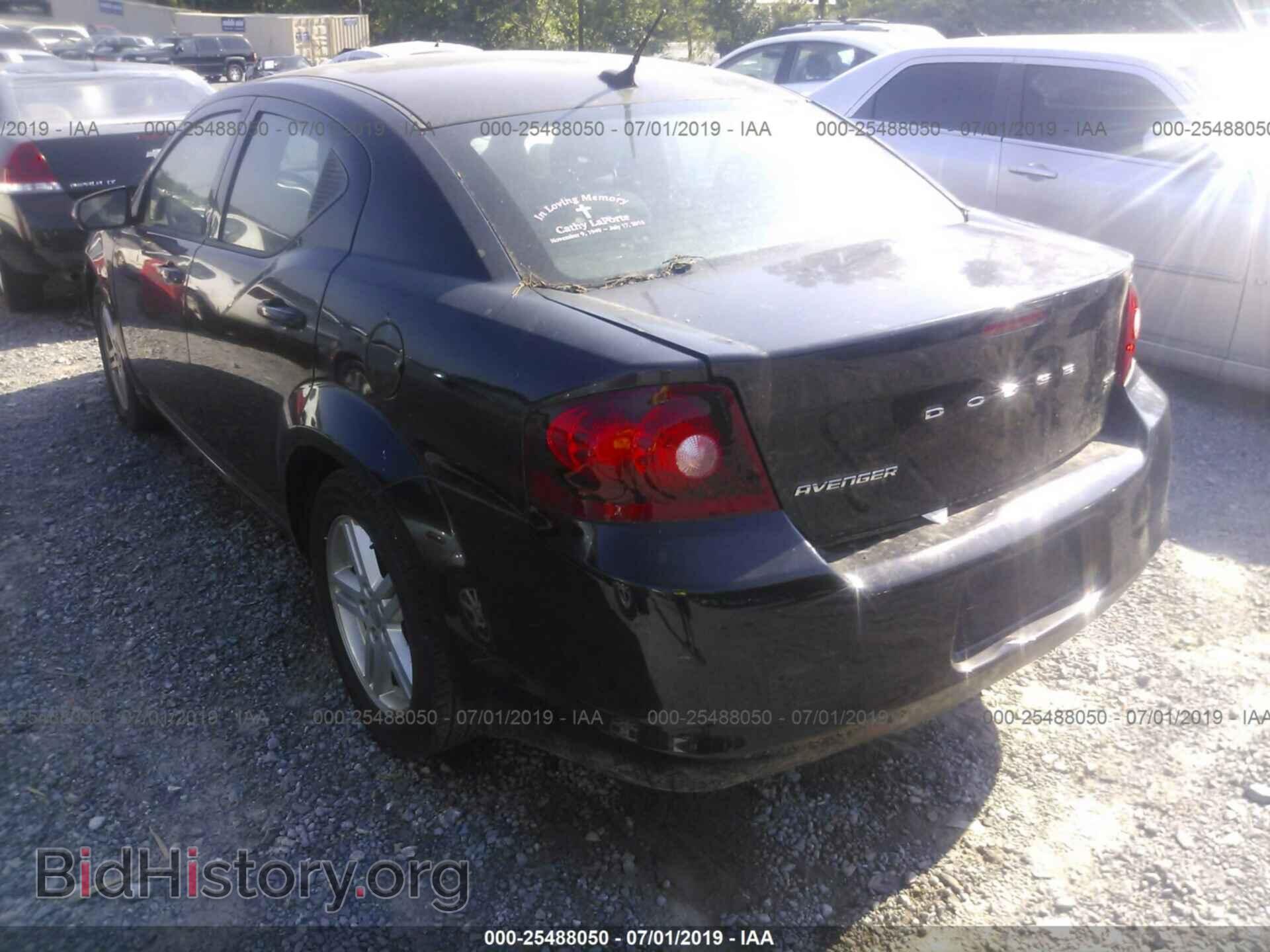 2013 DODGE AVENGER - VIN: 1C3CDZCB0DN625997 - Photo 3