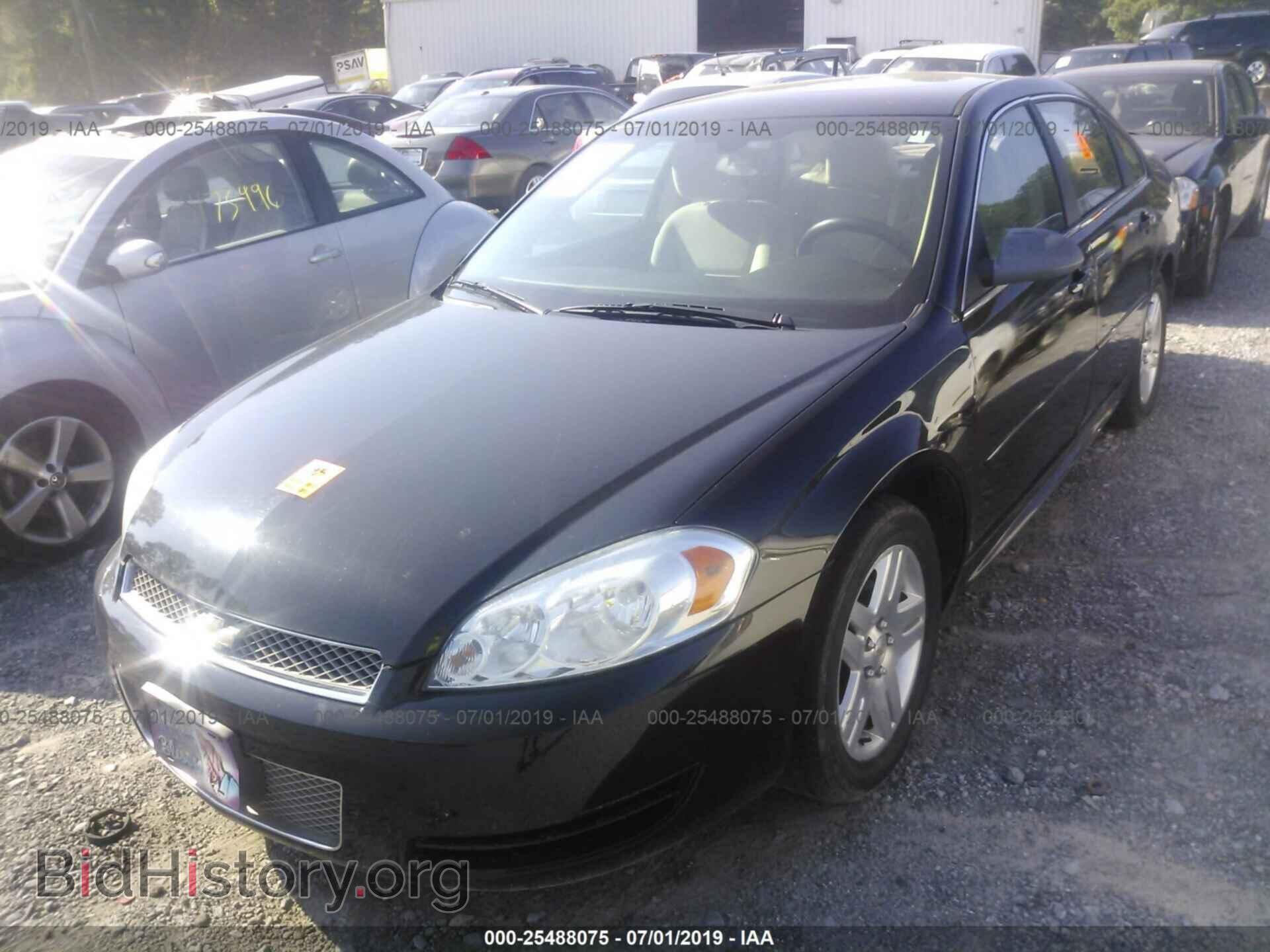 2012 CHEVROLET IMPALA - VIN: 2G1WG5E30C1317140 - Фото 2