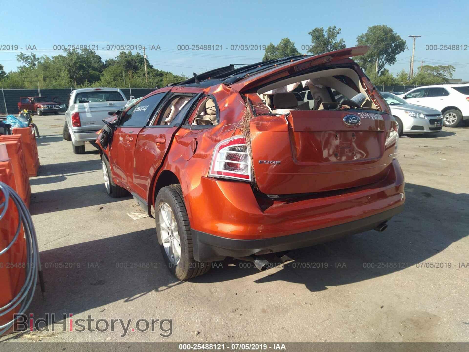 2007 FORD EDGE - VIN: 2FMDK38C57BB20148 - Фото 3