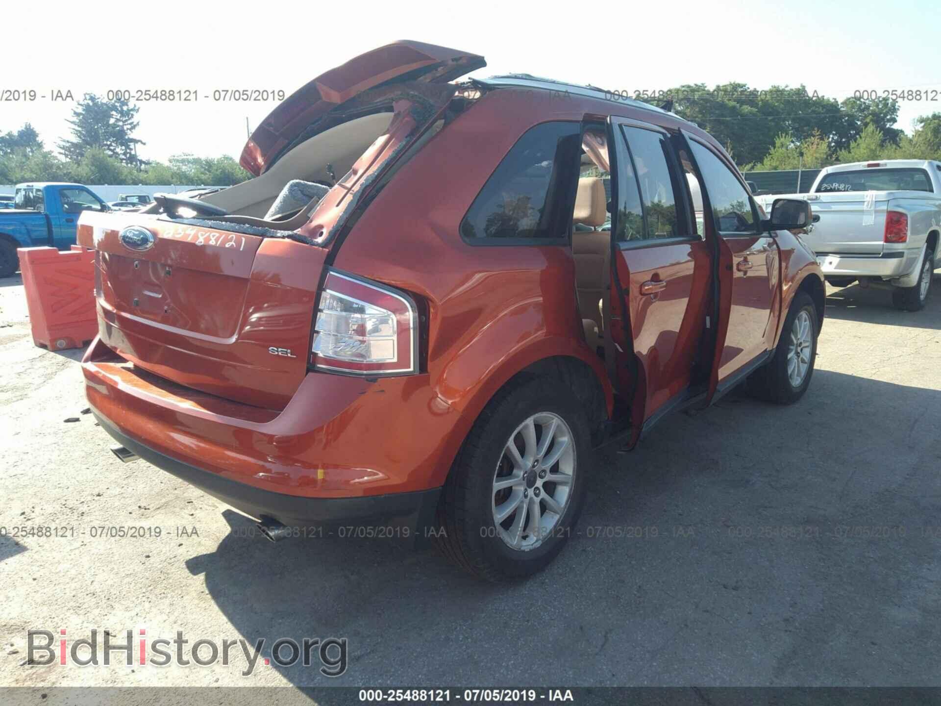 2007 FORD EDGE - VIN: 2FMDK38C57BB20148 - Фото 4