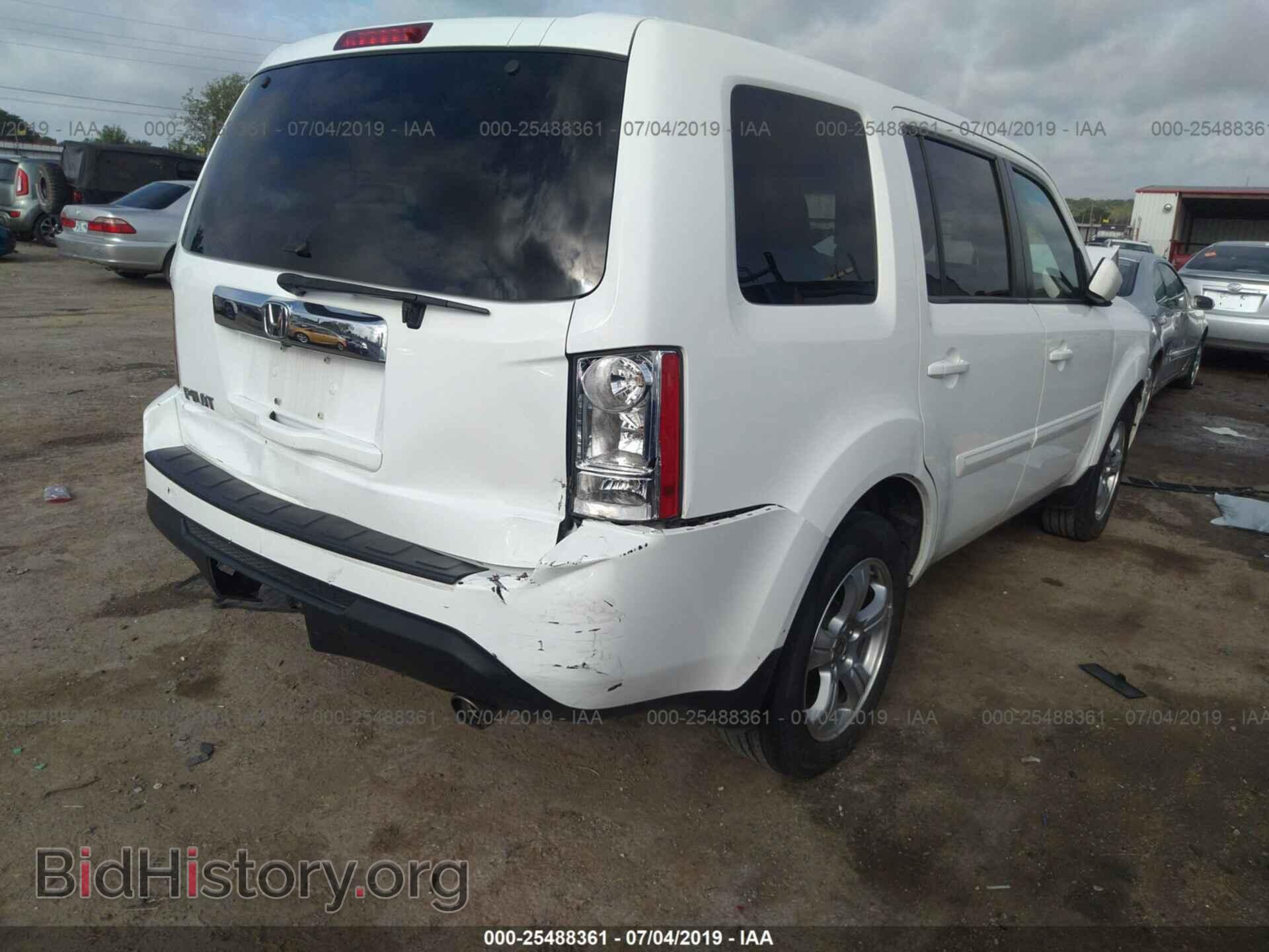 2013 HONDA PILOT - VIN: 5FNYF3H63DB043671 - Photo 4
