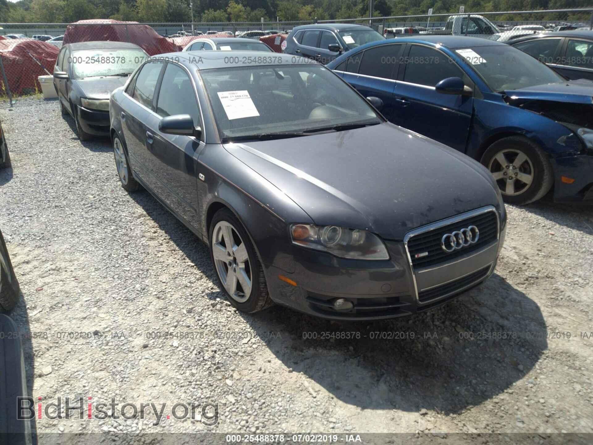 Фотография WAUBF78E47A026389 - AUDI A4 2007