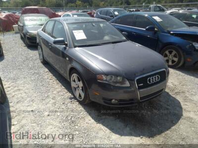 2007 Audi A4 S-Line 2.0T Turbo, серый — VIN WAUBF78E47A026389, IAAI