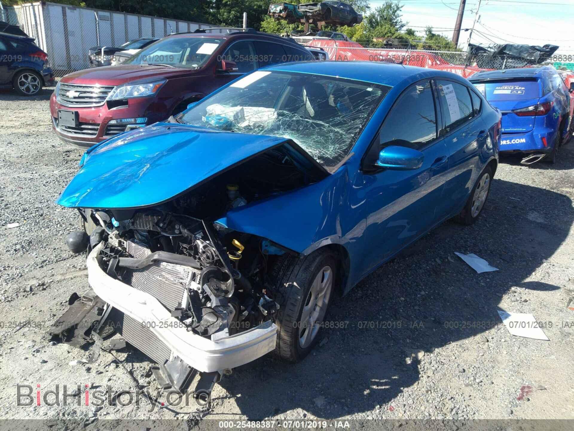 2015 DODGE DART - VIN: 1C3CDFAA0FD181456 - Фото 2