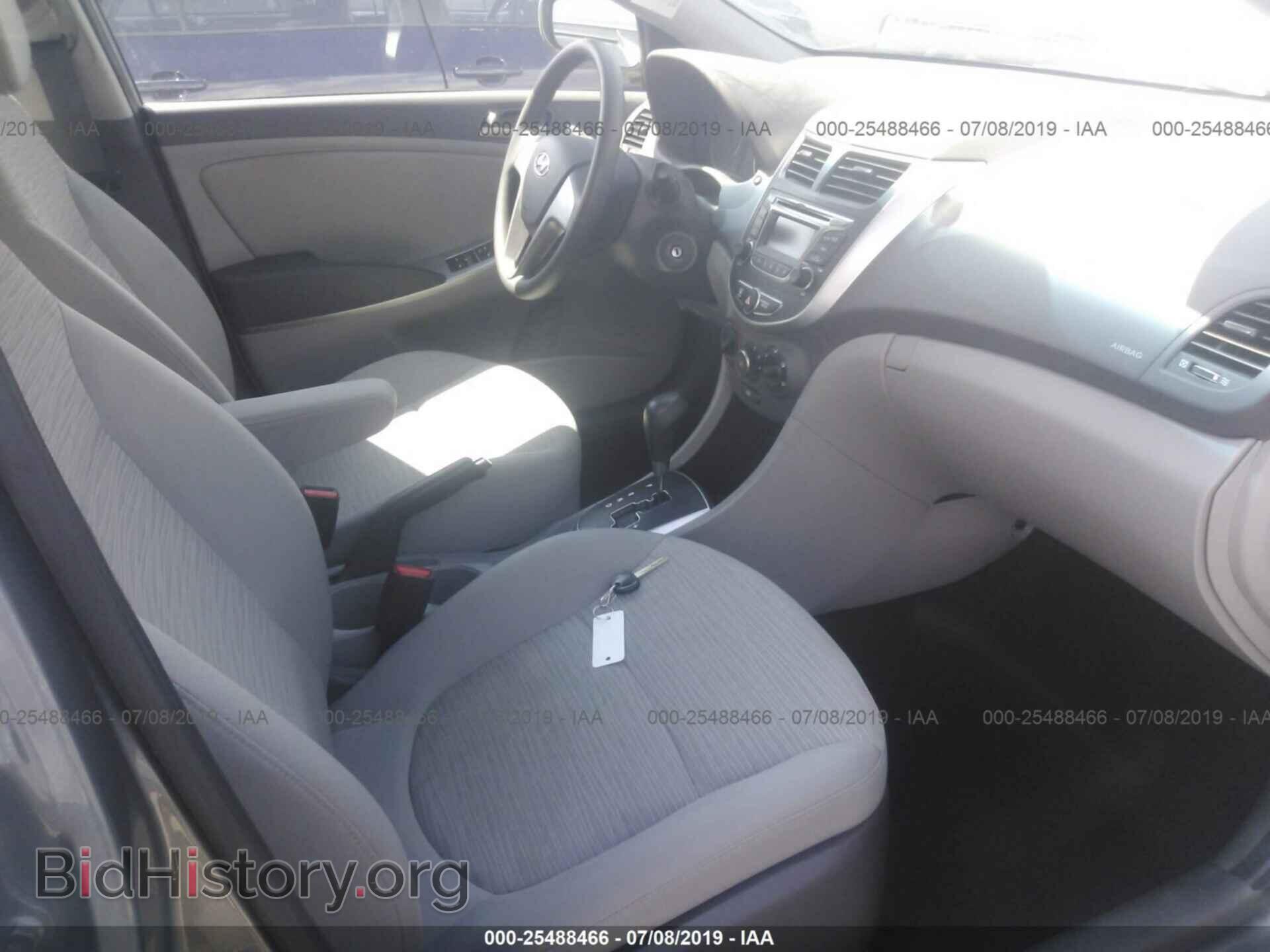 2016 HYUNDAI ACCENT - VIN: KMHCT4AE3GU150432 - Фото 5