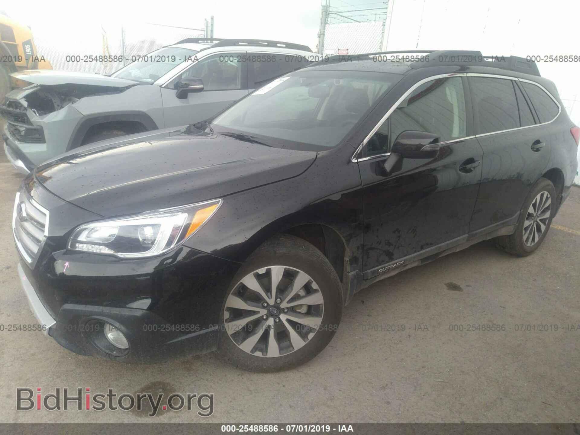 2015 SUBARU OUTBACK - VIN: 4S4BSANC8F3310752 - Фото 2
