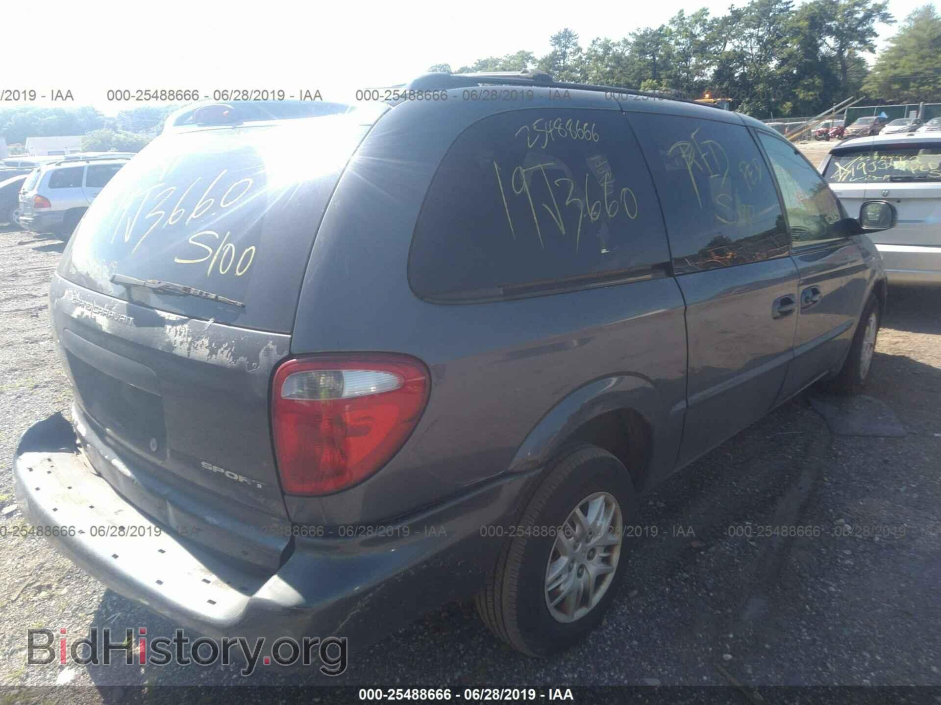 2002 DODGE GRAND CARAVAN - VIN: 1B4GP44362B623259 - Фото 4