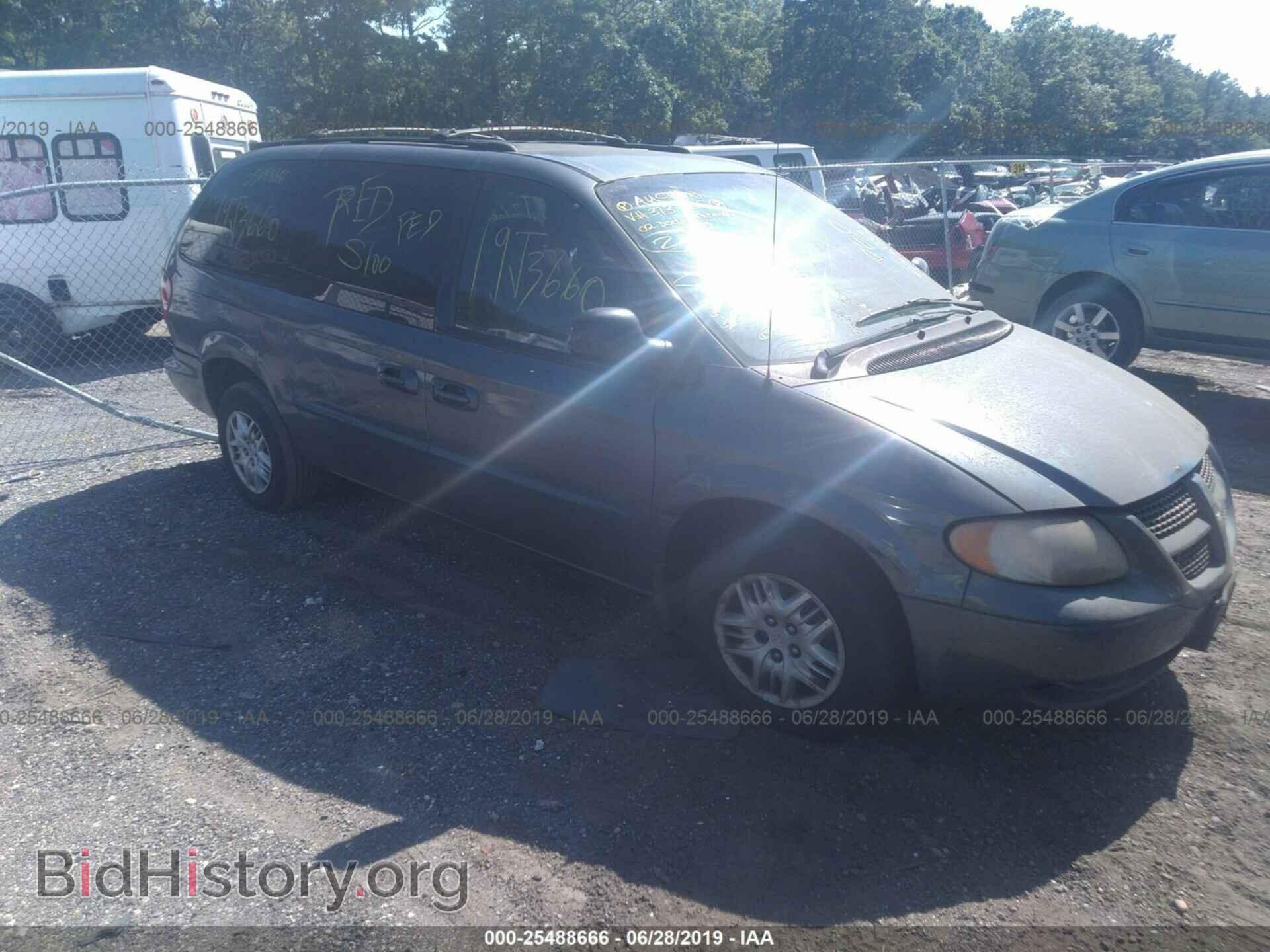 2002 DODGE GRAND CARAVAN - VIN: 1B4GP44362B623259 - Фото 6