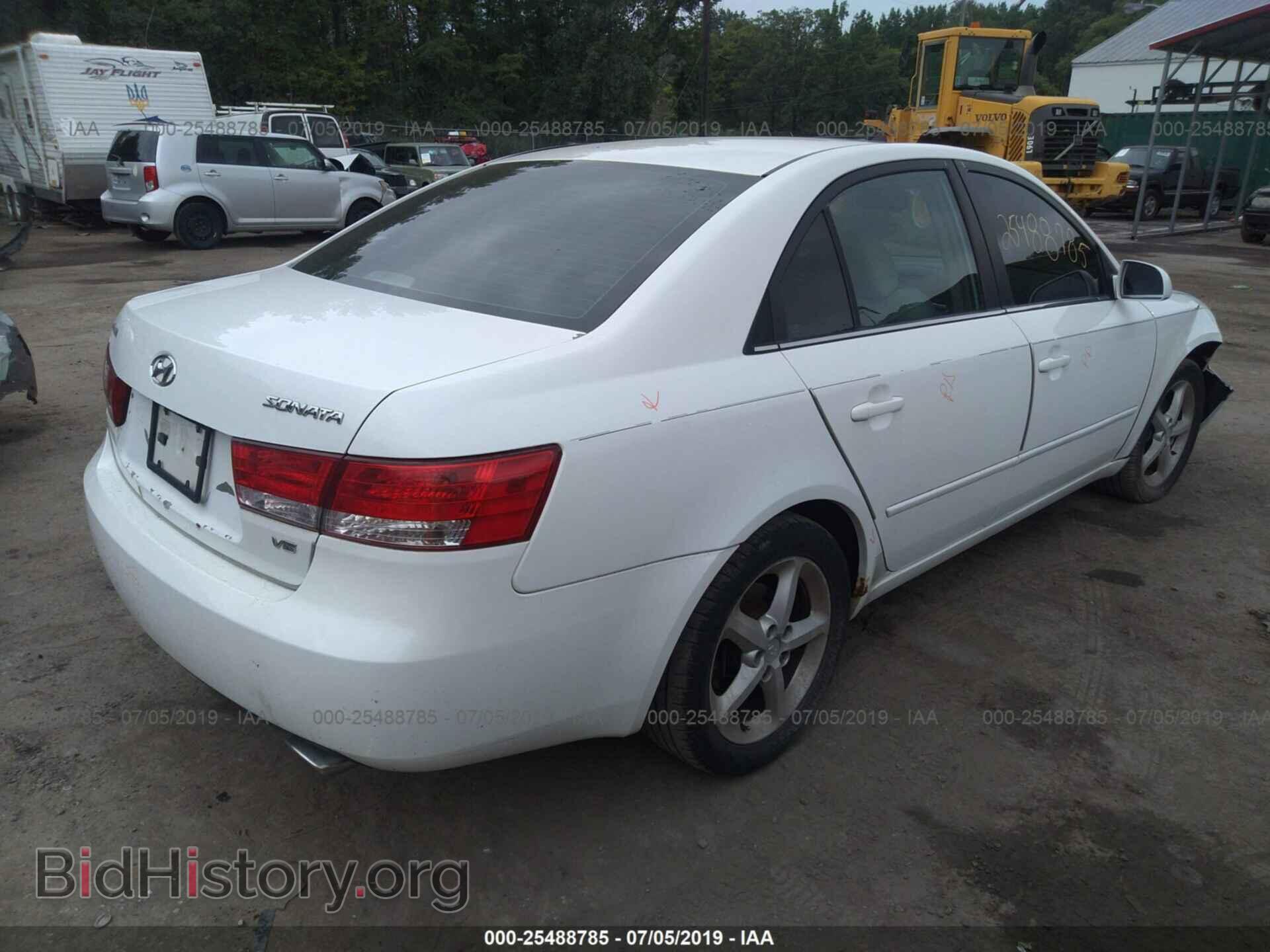 2007 HYUNDAI SONATA - VIN: 5NPEU46F57H181722 - Фото 4