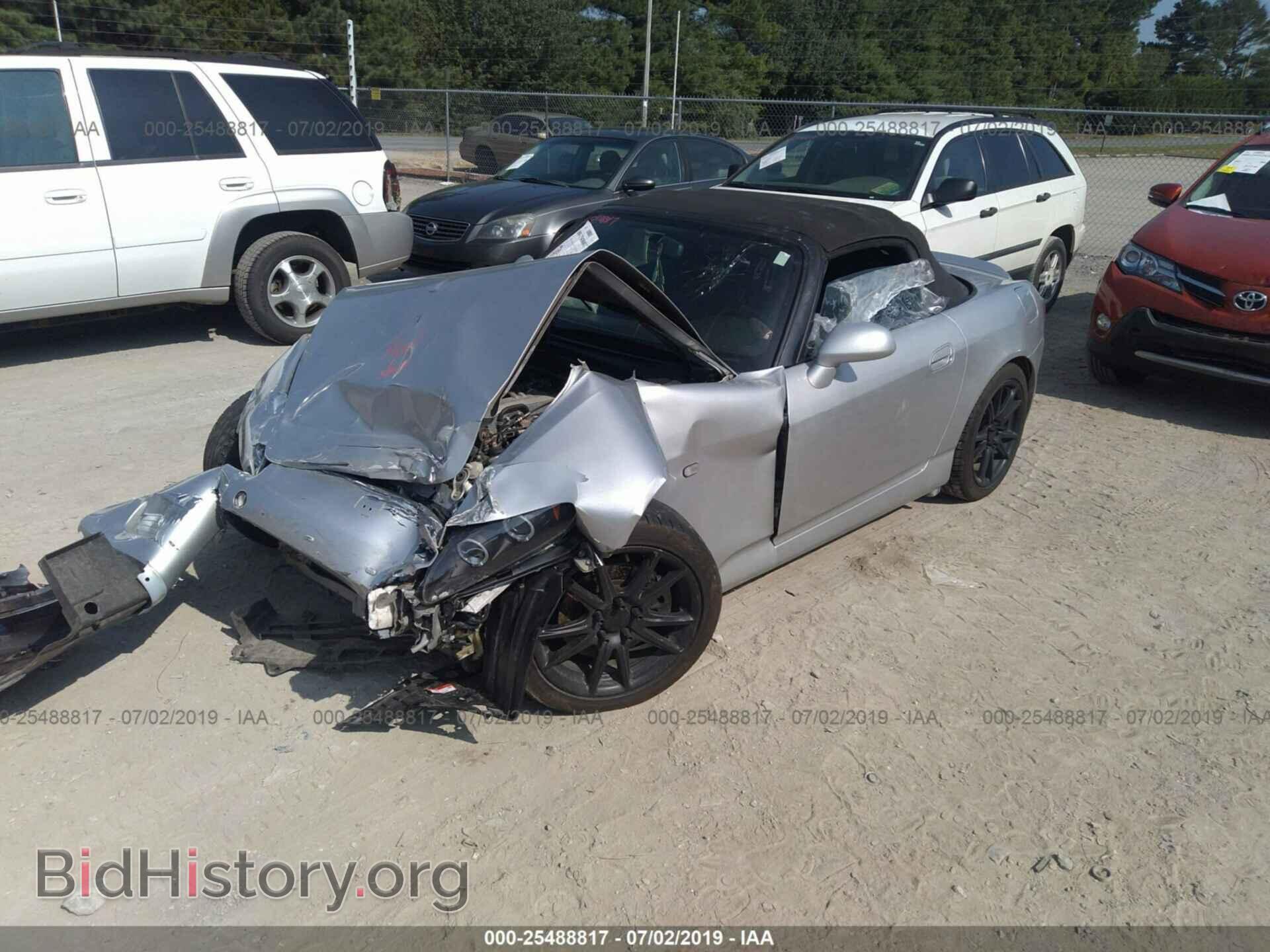 2002 HONDA S2000 - VIN: JHMAP11482T008659 - Фото 2