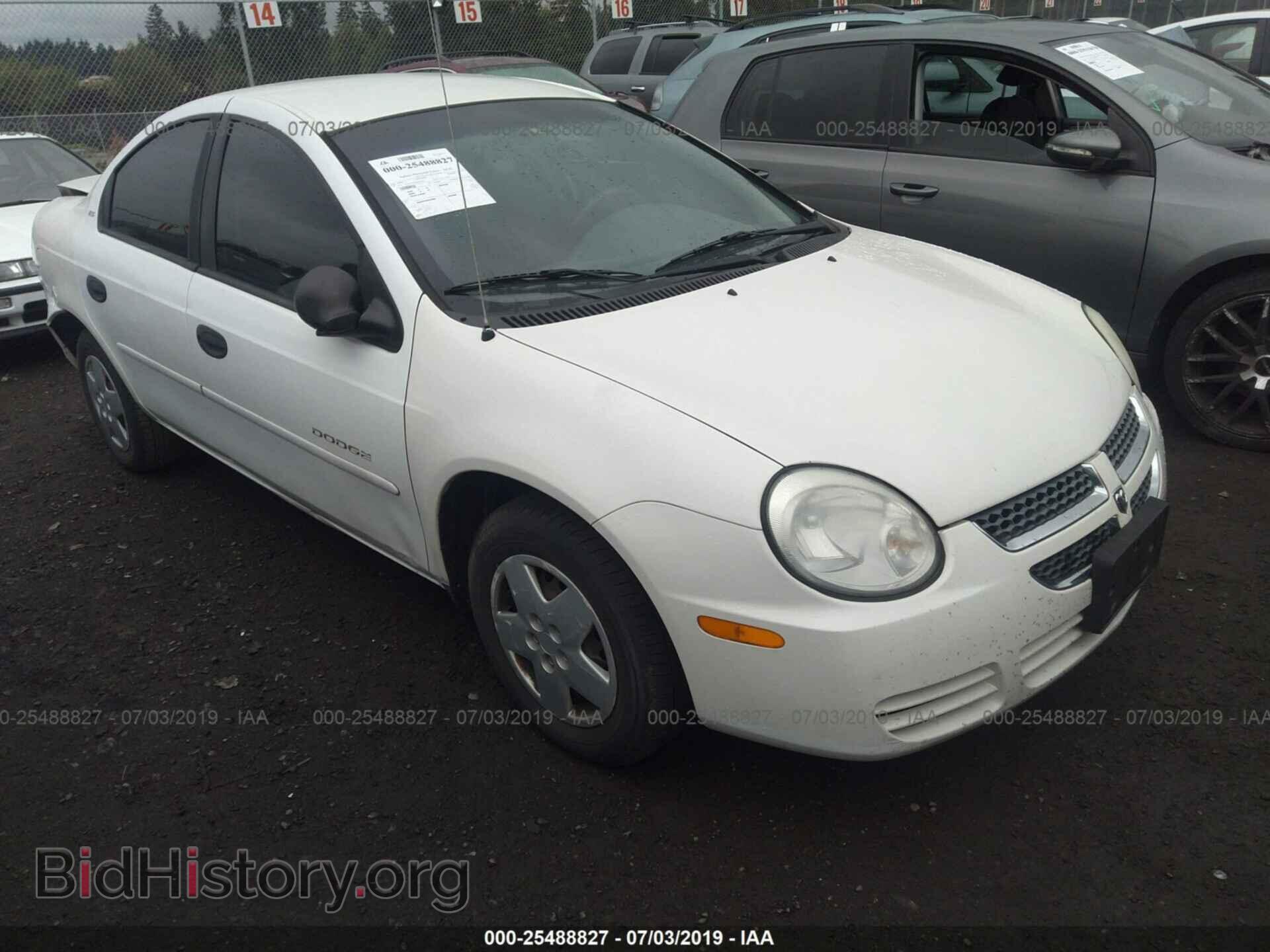 Photo 1B3ES26C94D636283 - DODGE NEON 2004