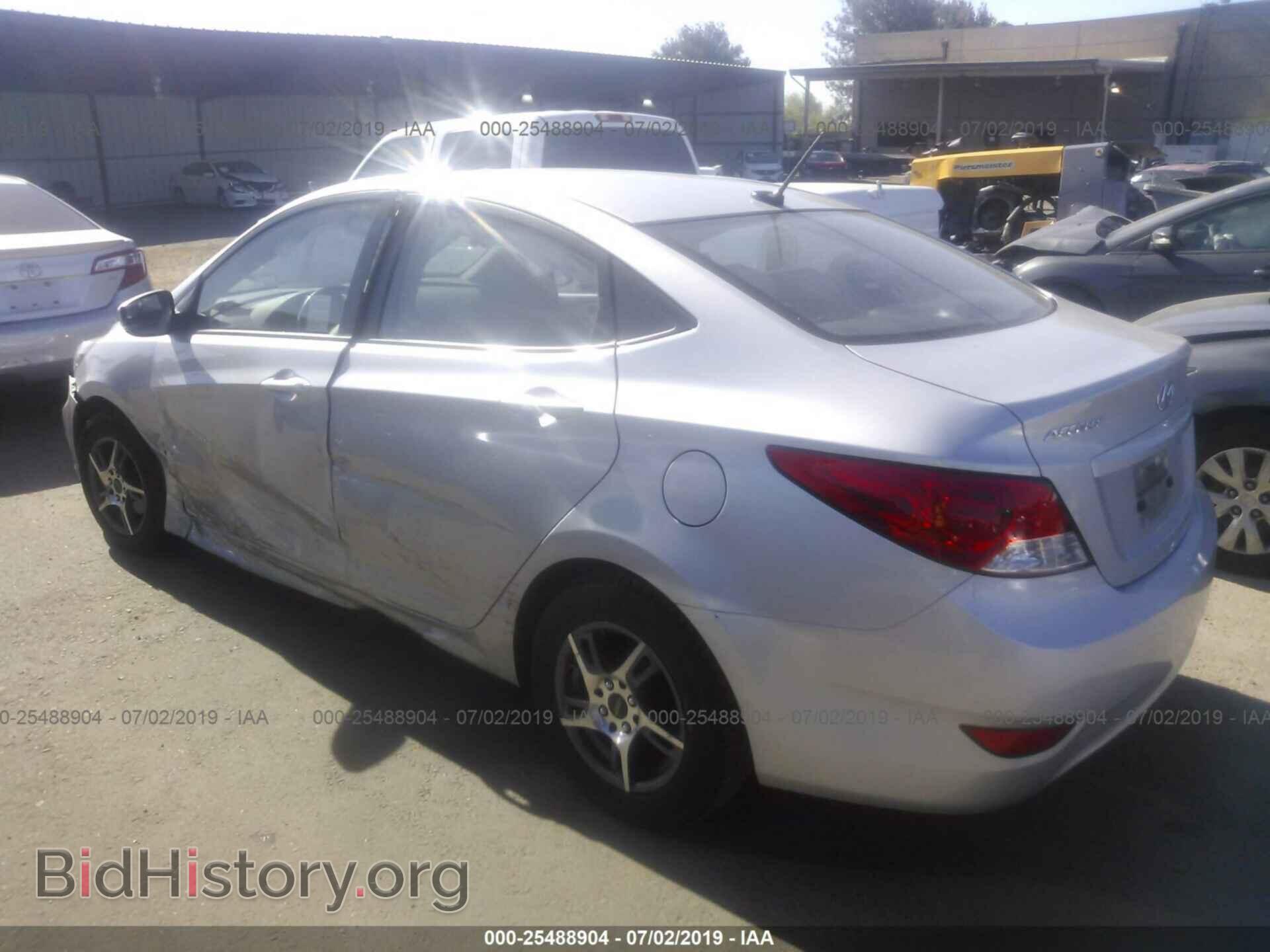 2014 HYUNDAI ACCENT - VIN: KMHCT4AEXEU746280 - Фото 3