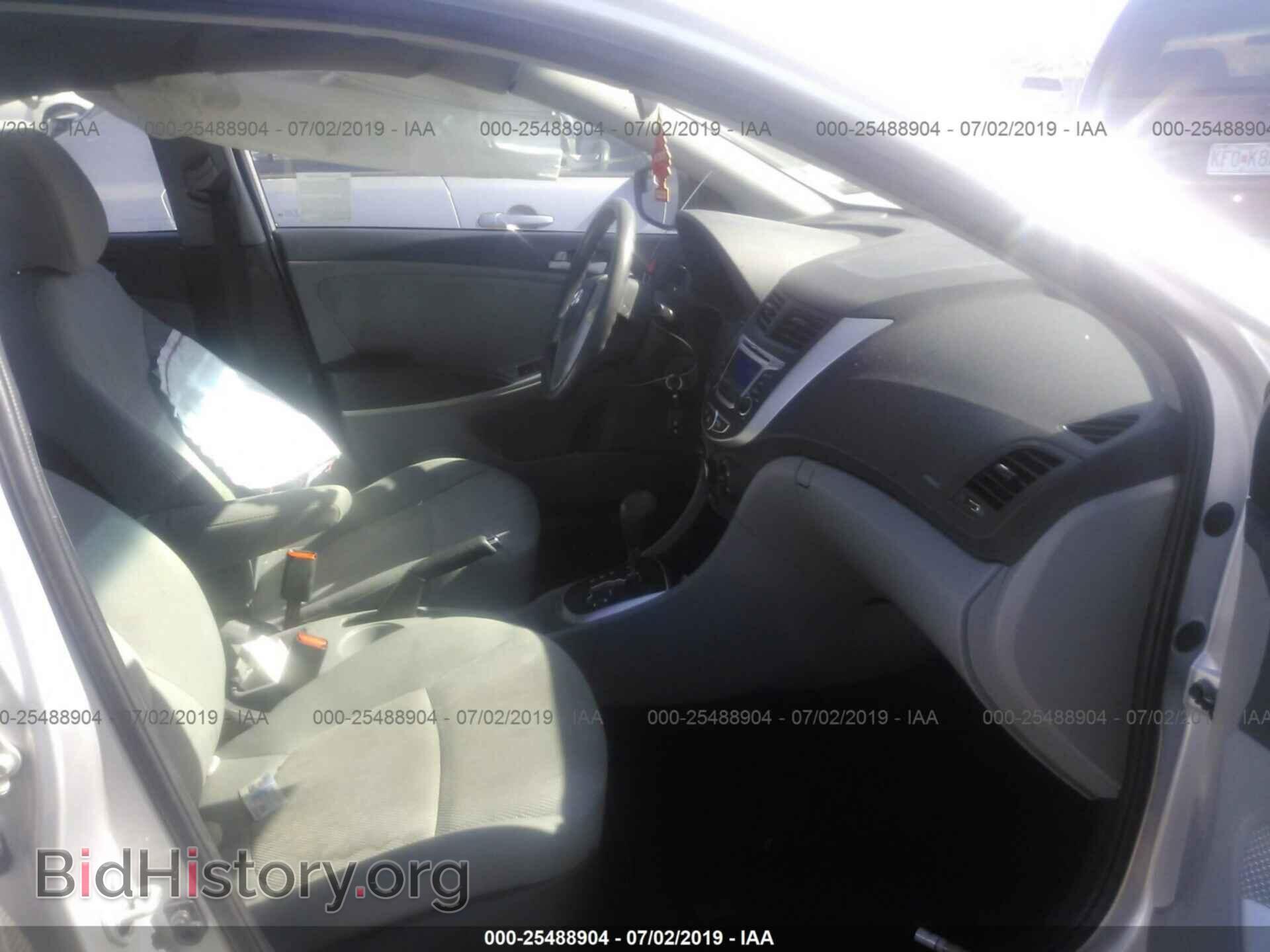2014 HYUNDAI ACCENT - VIN: KMHCT4AEXEU746280 - Фото 5