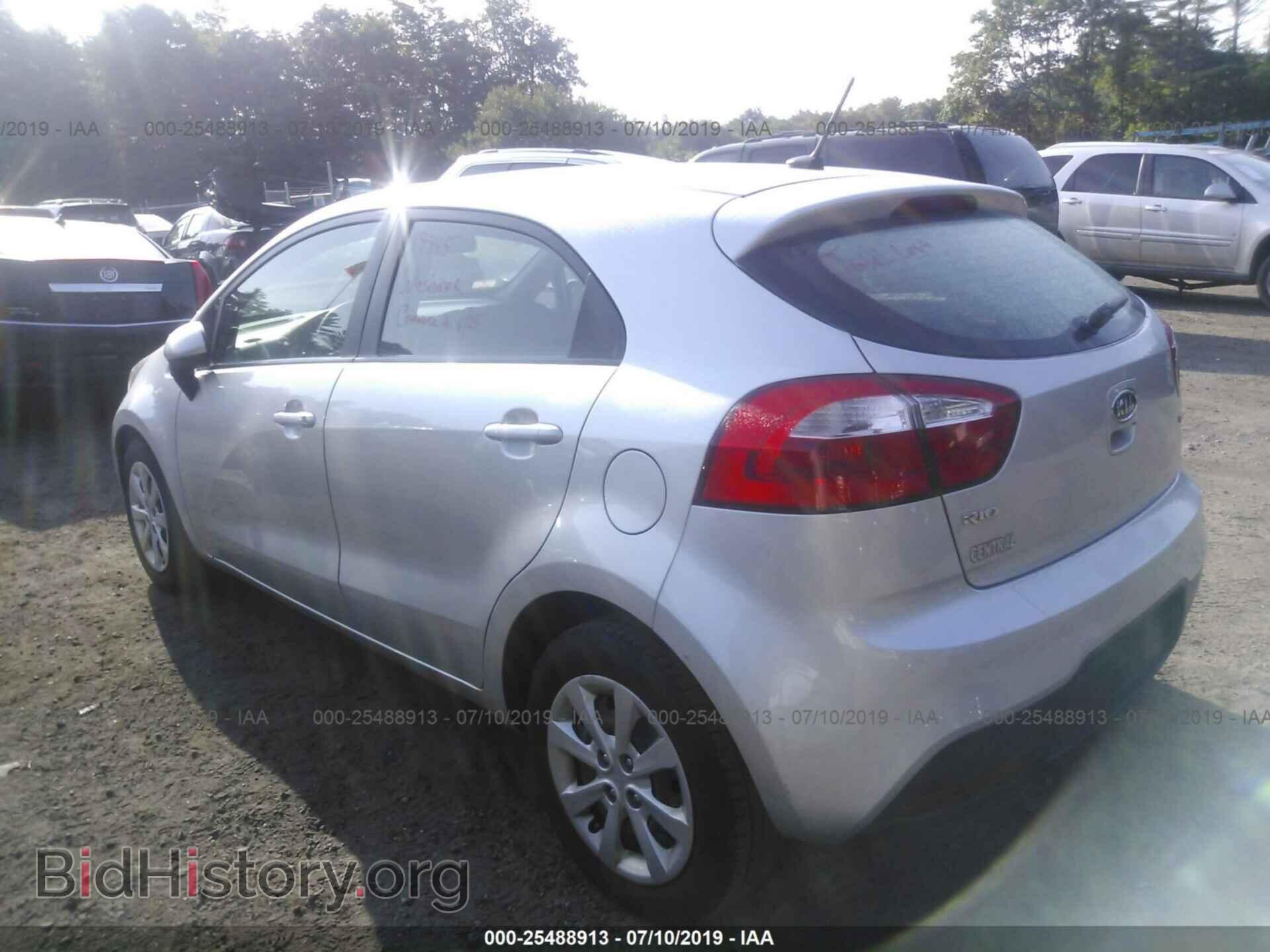 2013 KIA RIO - VIN: KNADM5A31D6125388 - Фото 3