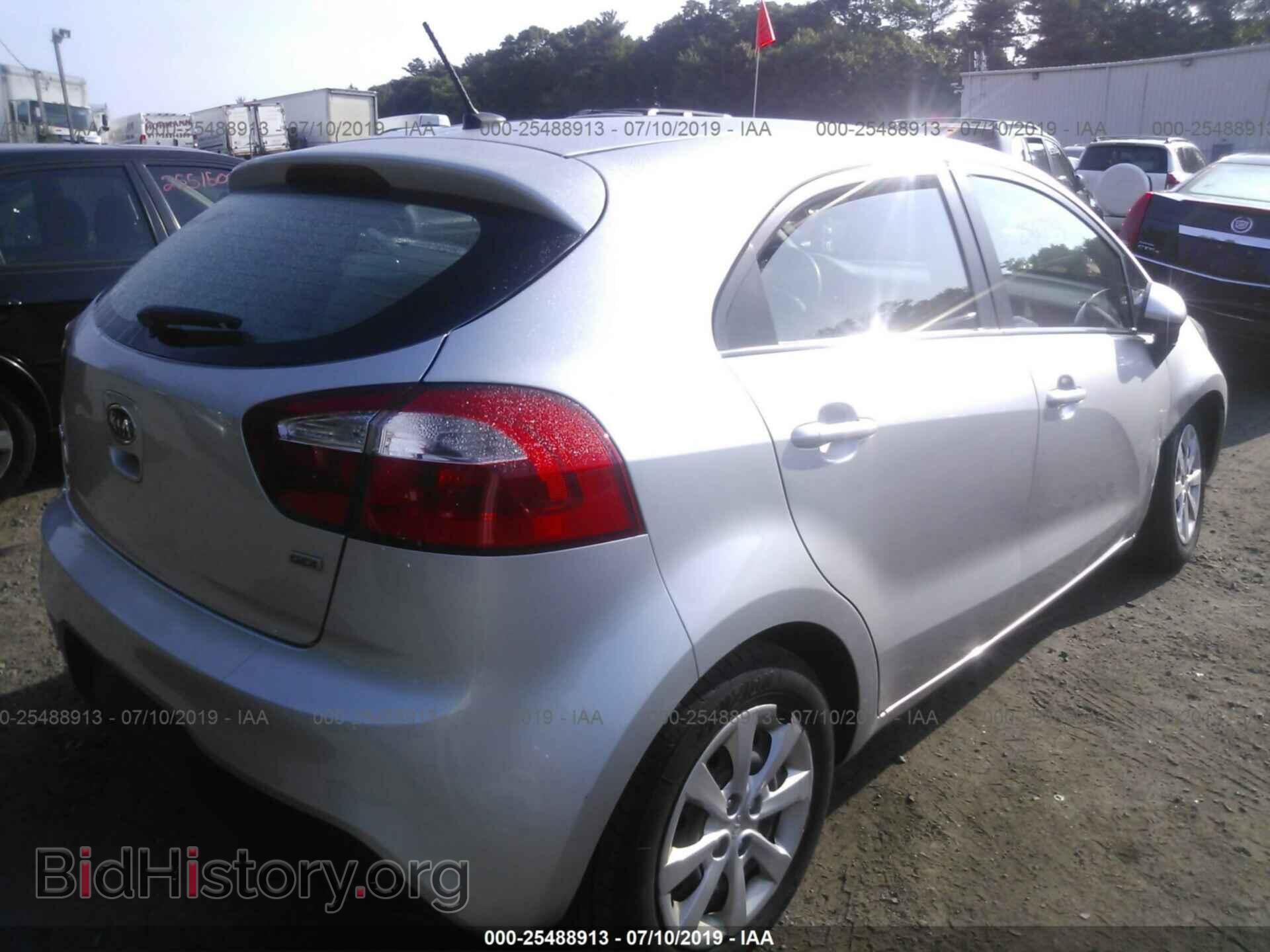 2013 KIA RIO - VIN: KNADM5A31D6125388 - Фото 4