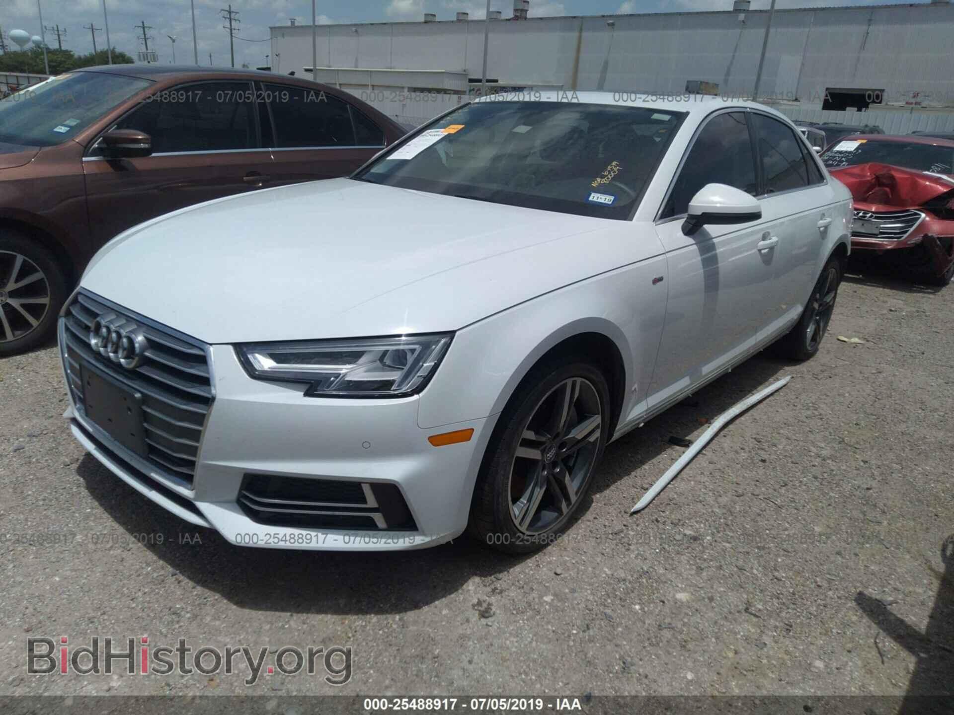 2018 AUDI A4 - VIN: WAUENAF41JA049112 - Фото 2