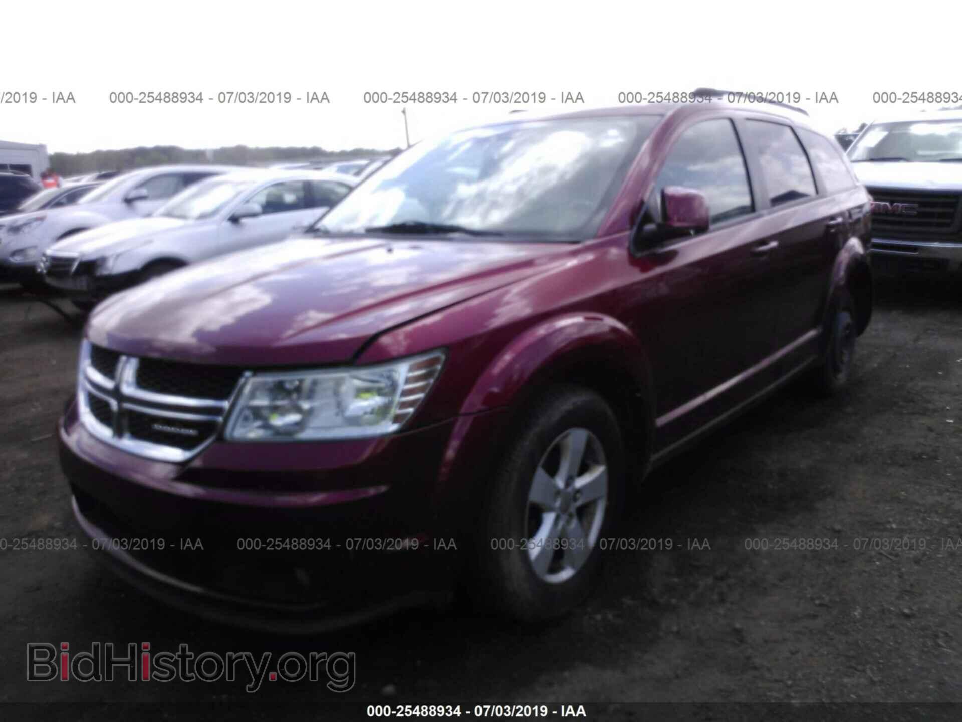 2011 DODGE JOURNEY - VIN: 3D4PG5FG3BT525137 - Фото 2