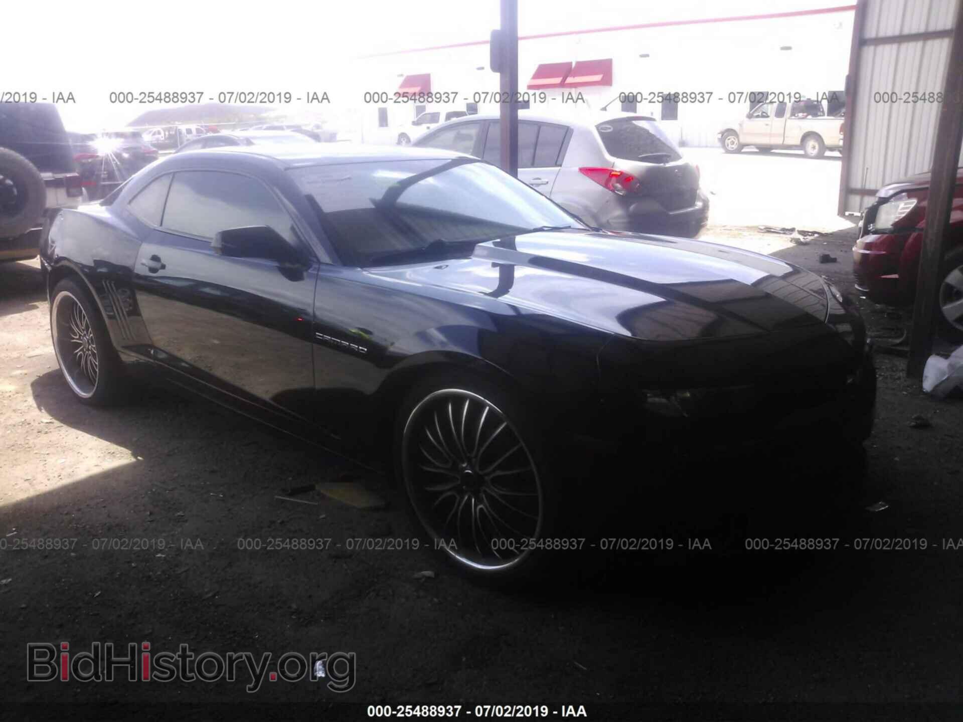 Фотография 2G1FB1E34E9147442 - CHEVROLET CAMARO 2014