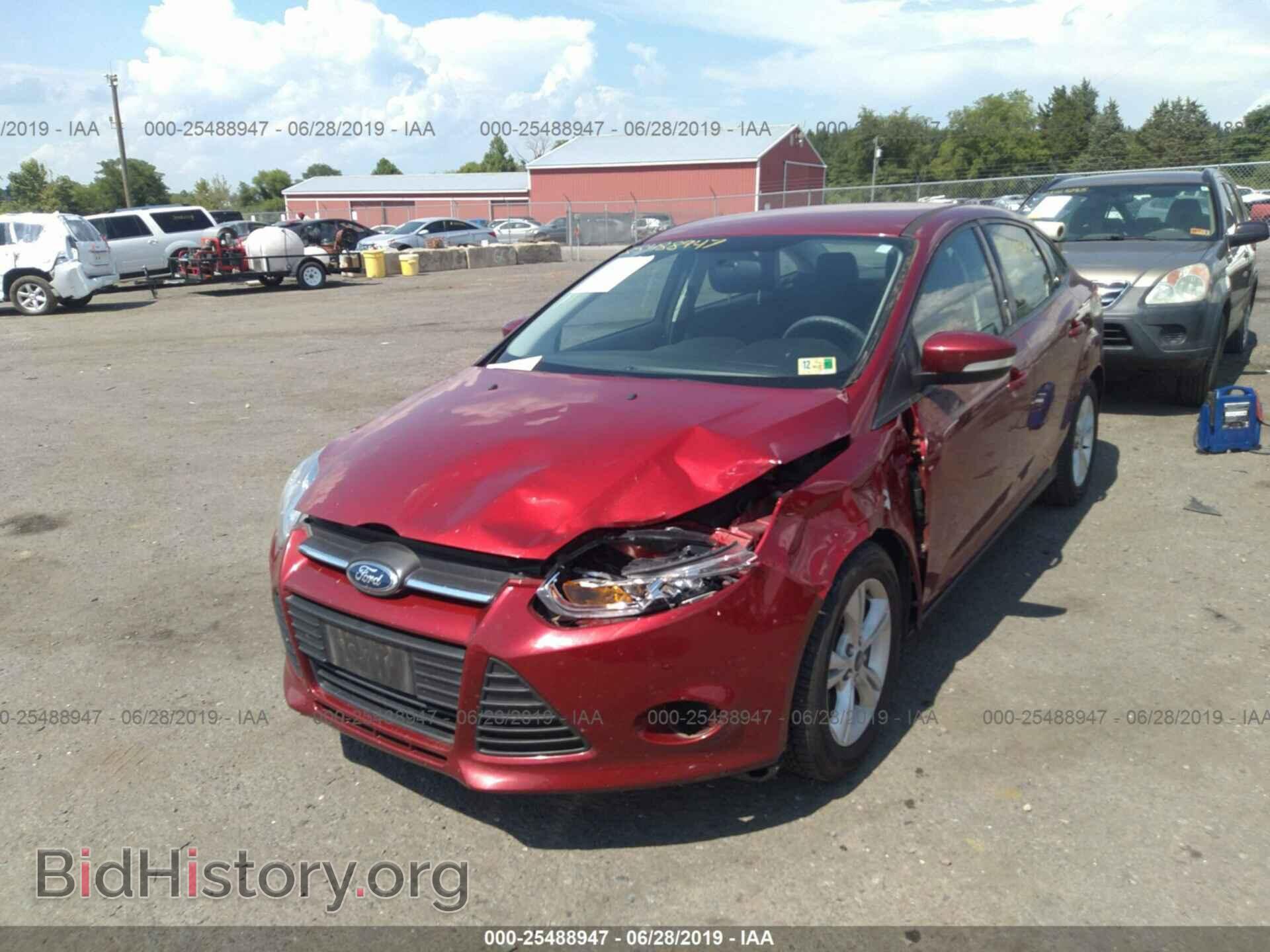 2014 FORD FOCUS - VIN: 1FADP3F28EL427249 - Фото 2