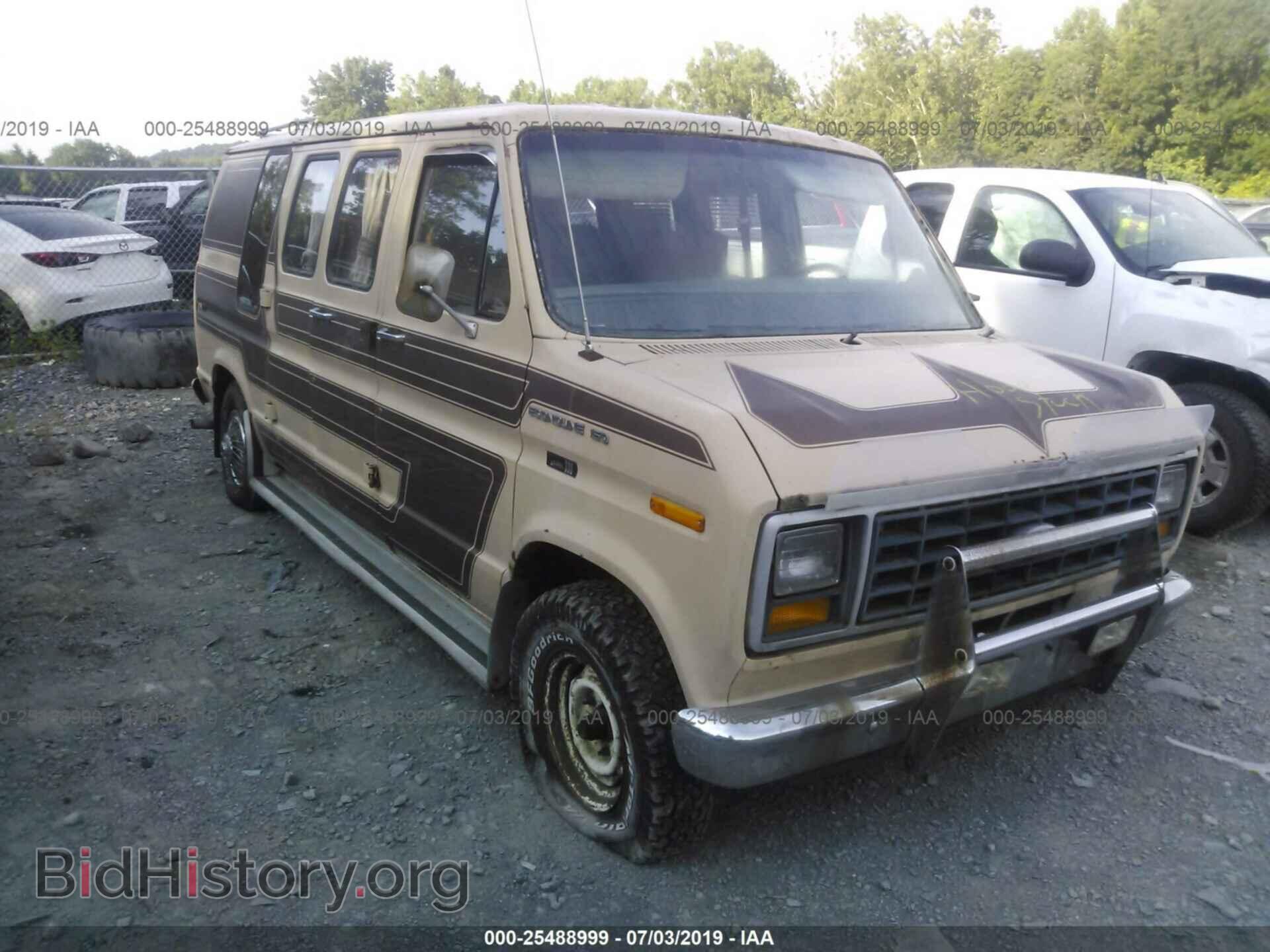 Photo 1FDDE14F1EHA15425 - FORD ECONOLINE 1984