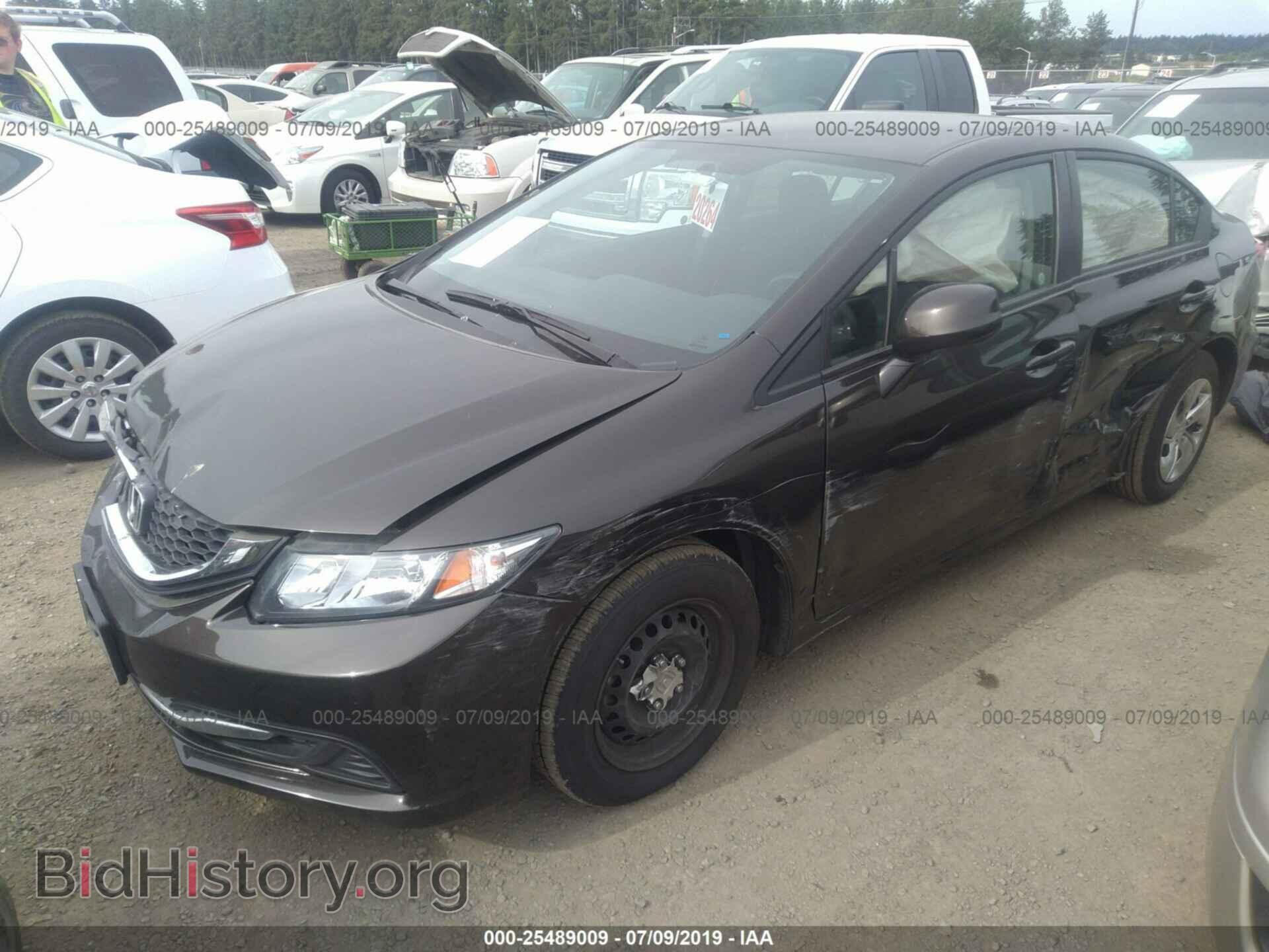 2013 HONDA CIVIC - VIN: 19XFB2F50DE208556 - Фото 2