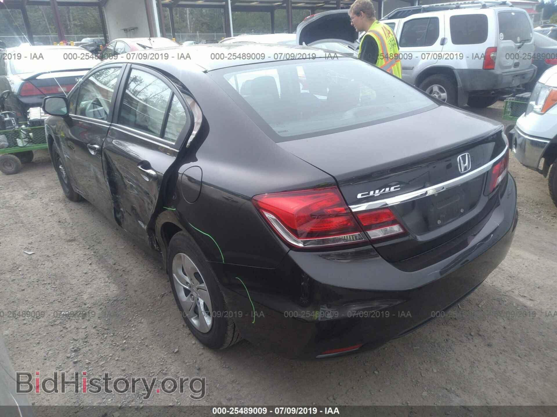 2013 HONDA CIVIC - VIN: 19XFB2F50DE208556 - Фото 3