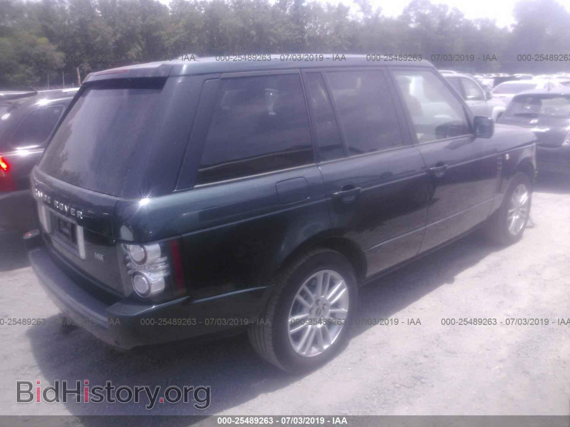 2012 LAND ROVER RANGE ROVER - VIN: SALME1D43CA390380 - Фото 4