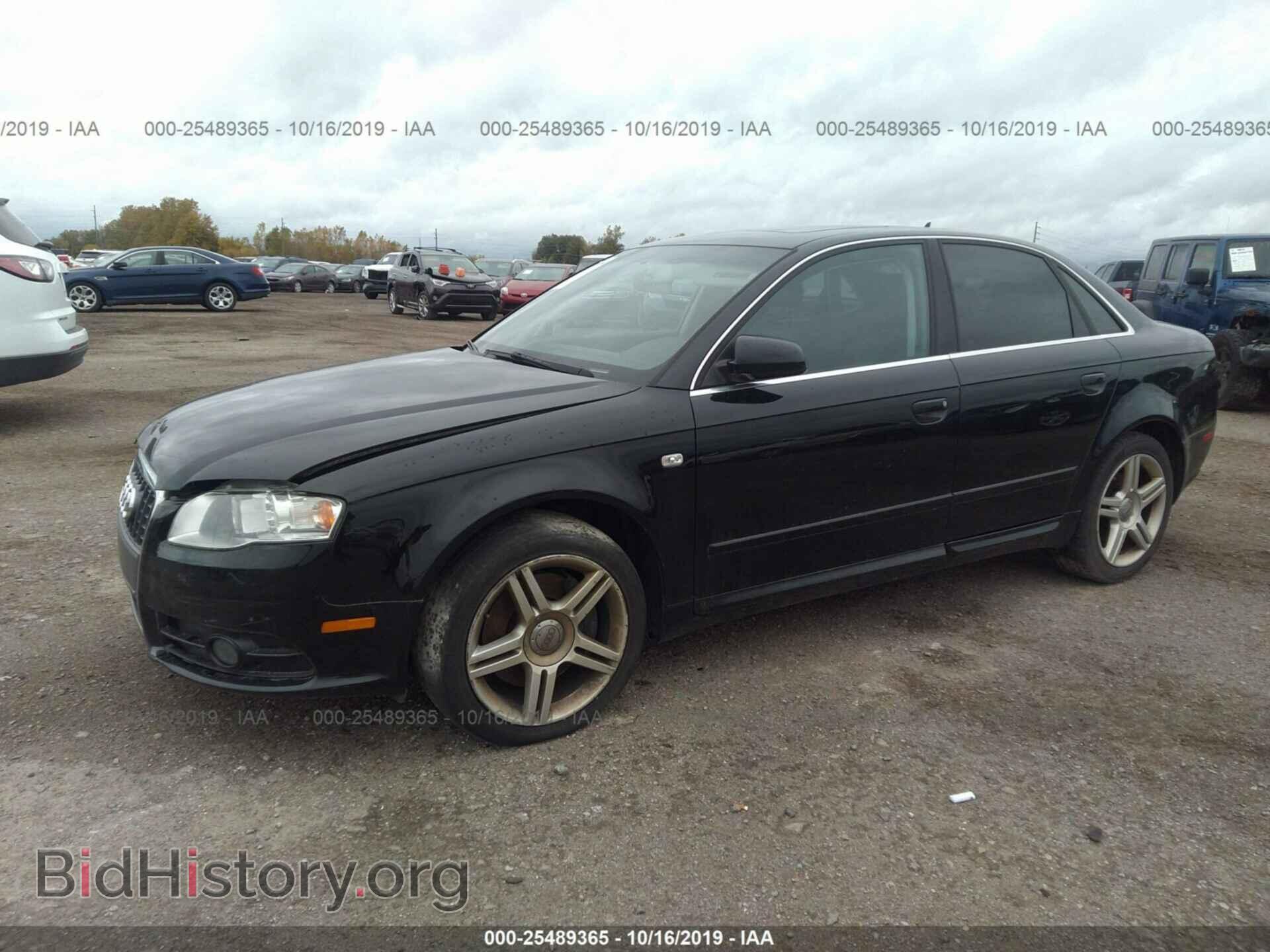 2008 AUDI A4 - VIN: WAUDF78E18A019507 - Фото 2