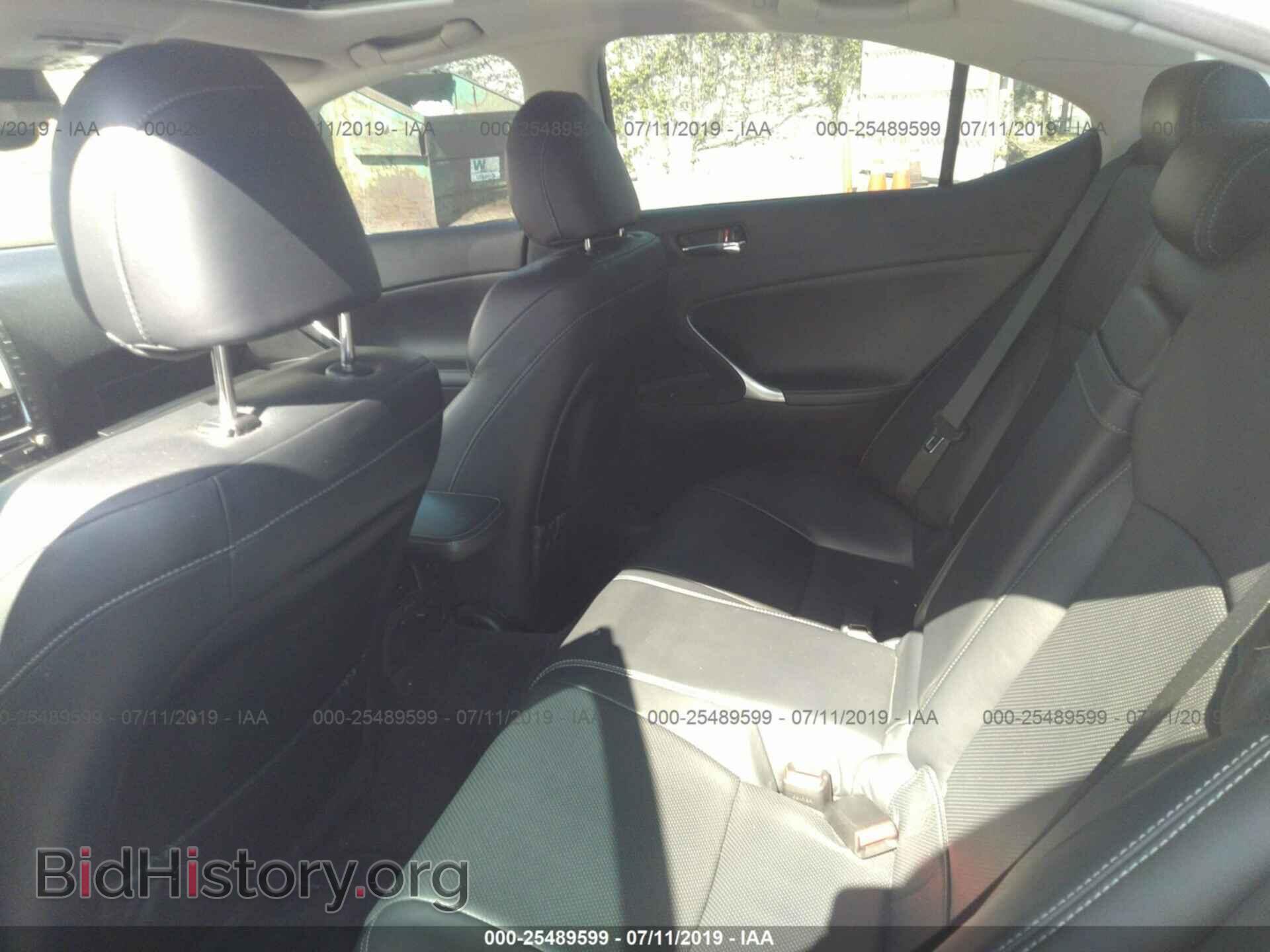 2010 LEXUS IS - VIN: JTHBF5C25A2094687 - Фото 8