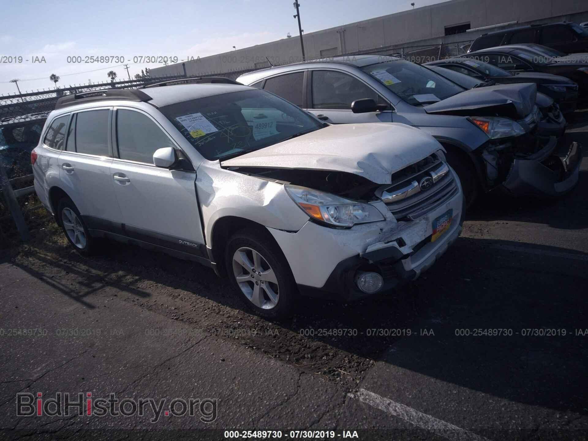 Фотография 4S4BRBCC0E3292010 - SUBARU OUTBACK 2014