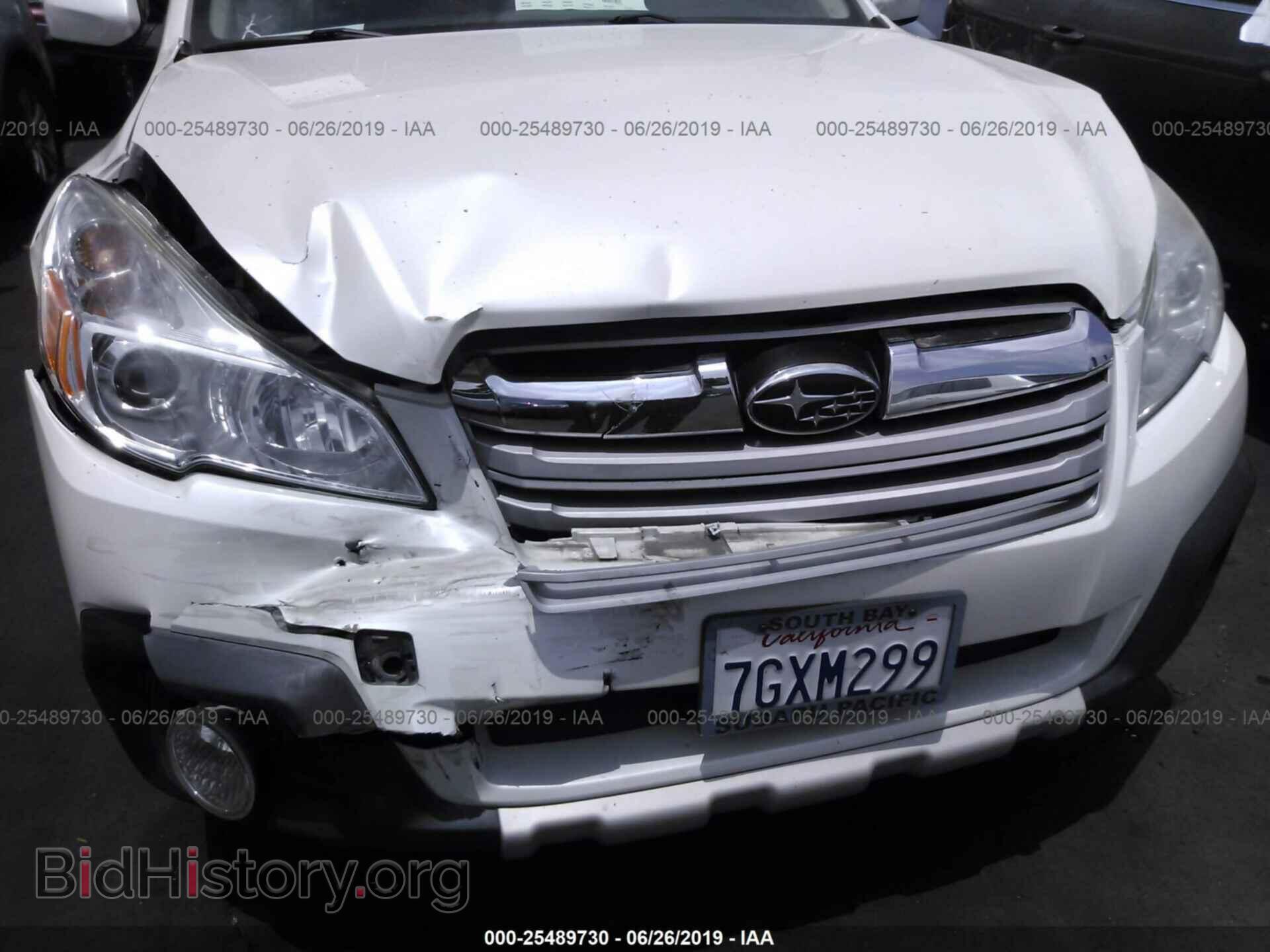 2014 SUBARU OUTBACK - VIN: 4S4BRBCC0E3292010 - Фото 6