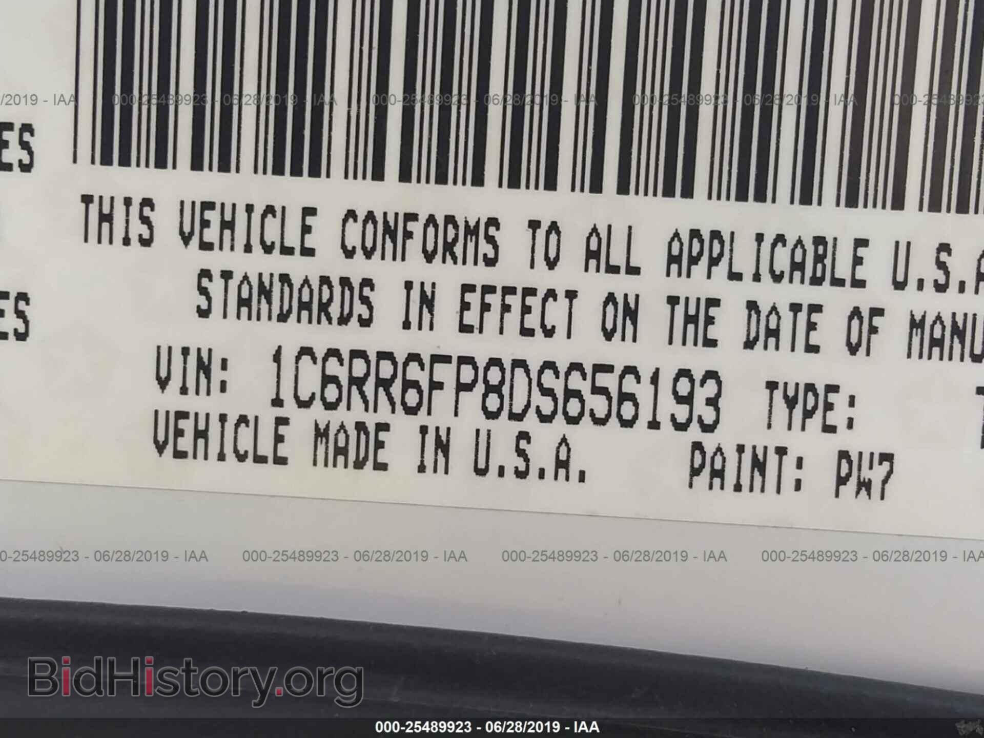 2013 RAM 1500 - VIN: 1C6RR6FP8DS656193 - Фото 9