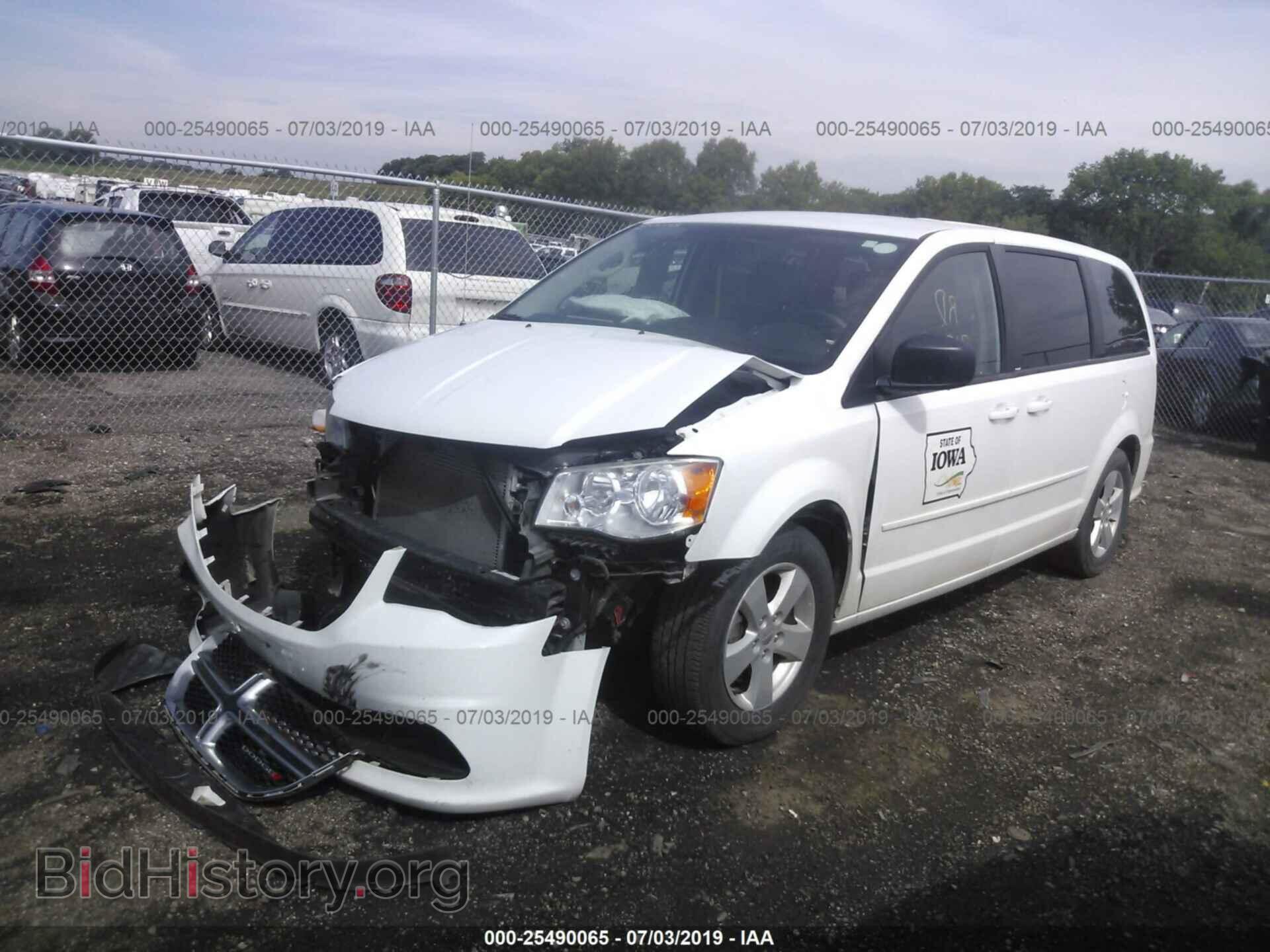 2013 DODGE GRAND CARAVAN - VIN: 2C4RDGBG3DR813519 - Фото 2