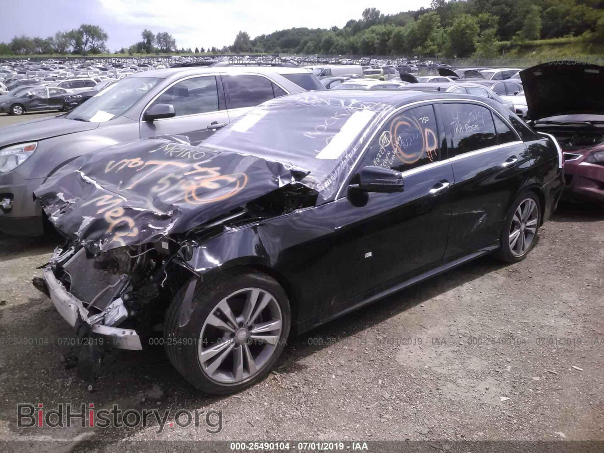 2014 MERCEDES-BENZ E - VIN: WDDHF8JB1EB041478 - Фото 2